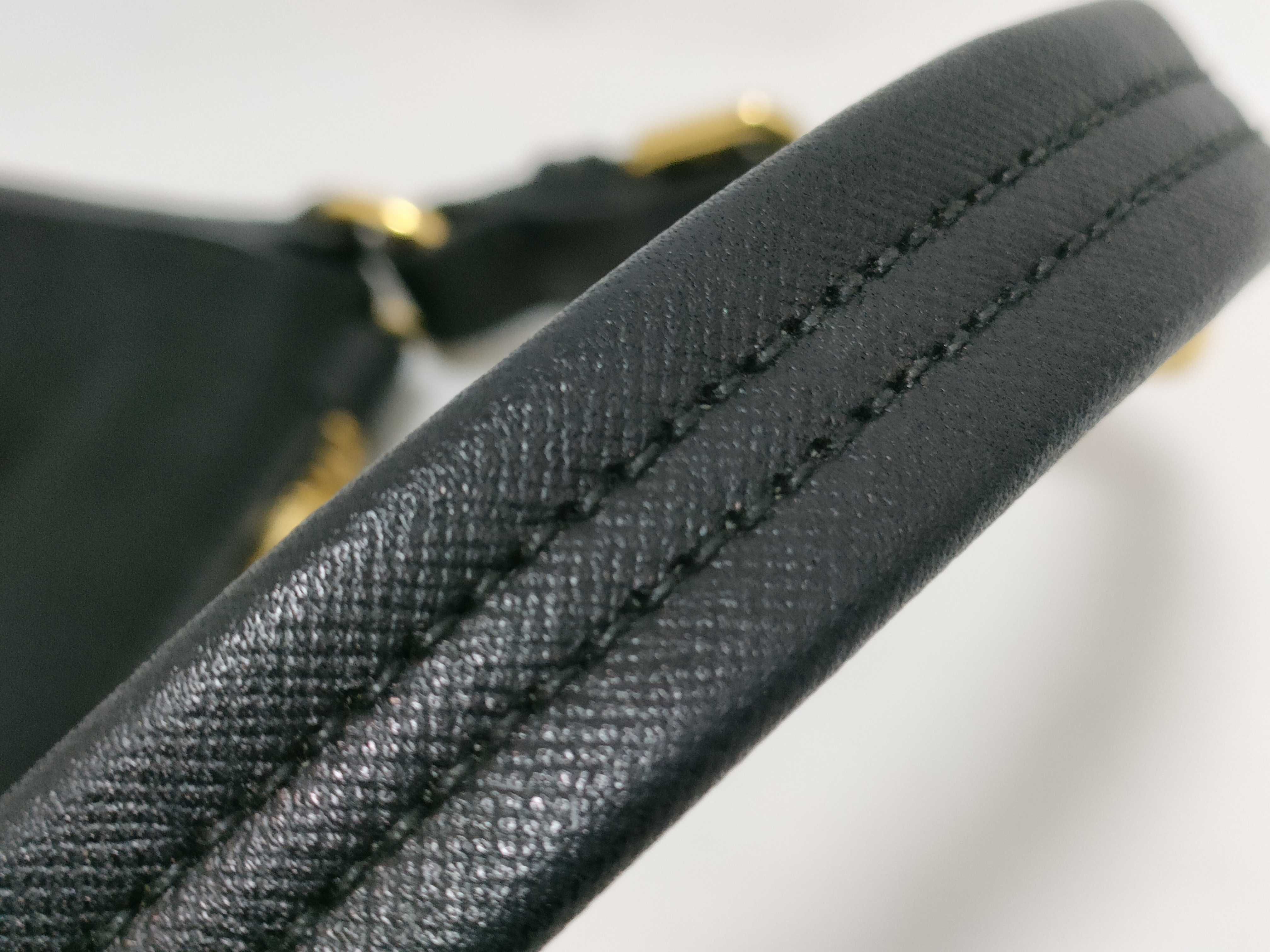 Nylon DU-Tessuto Shoulder Bag Black BR4987 Shoulder Bag — view 4