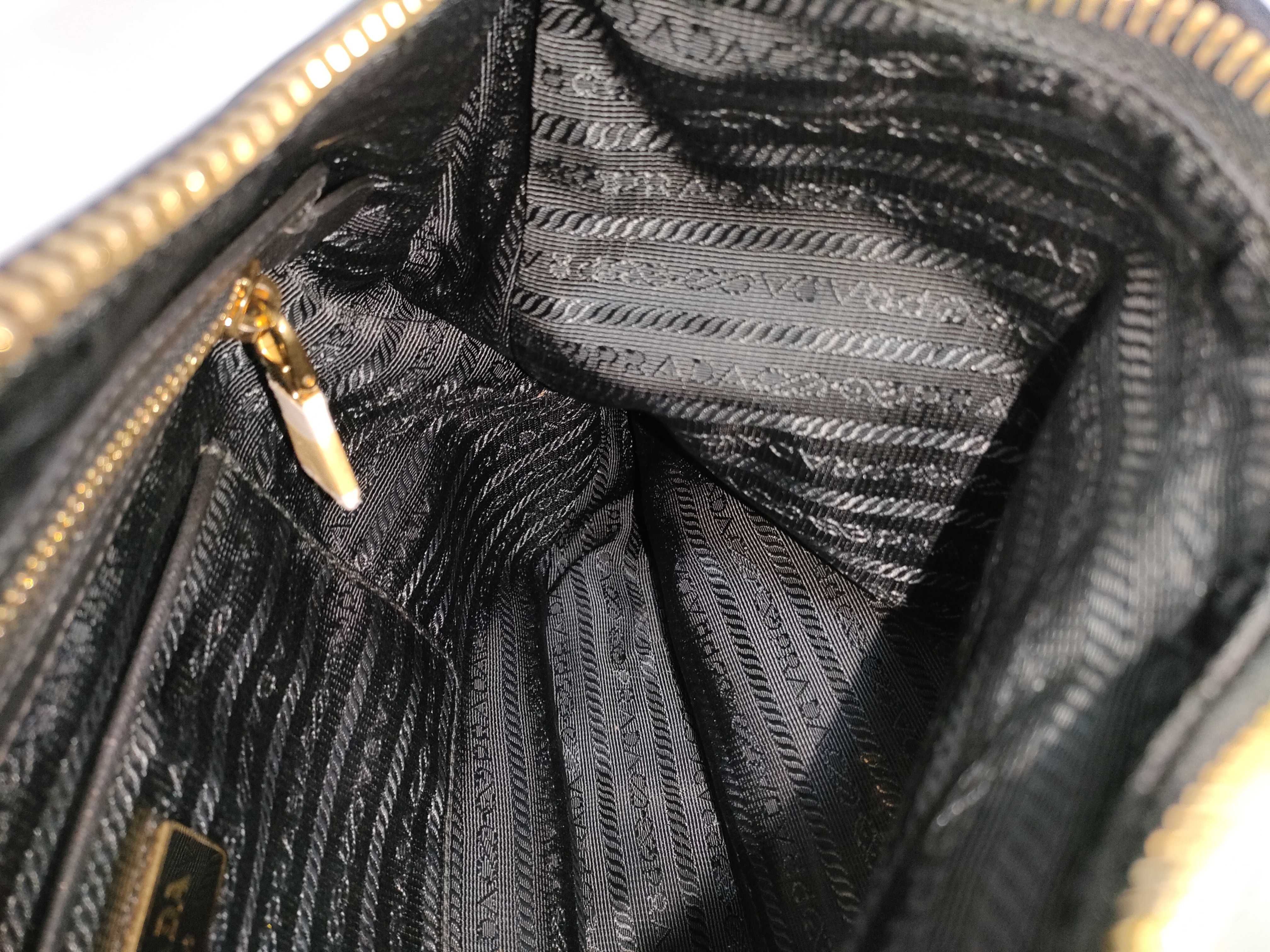 Nylon DU-Tessuto Shoulder Bag Black BR4987 Shoulder Bag — view 9