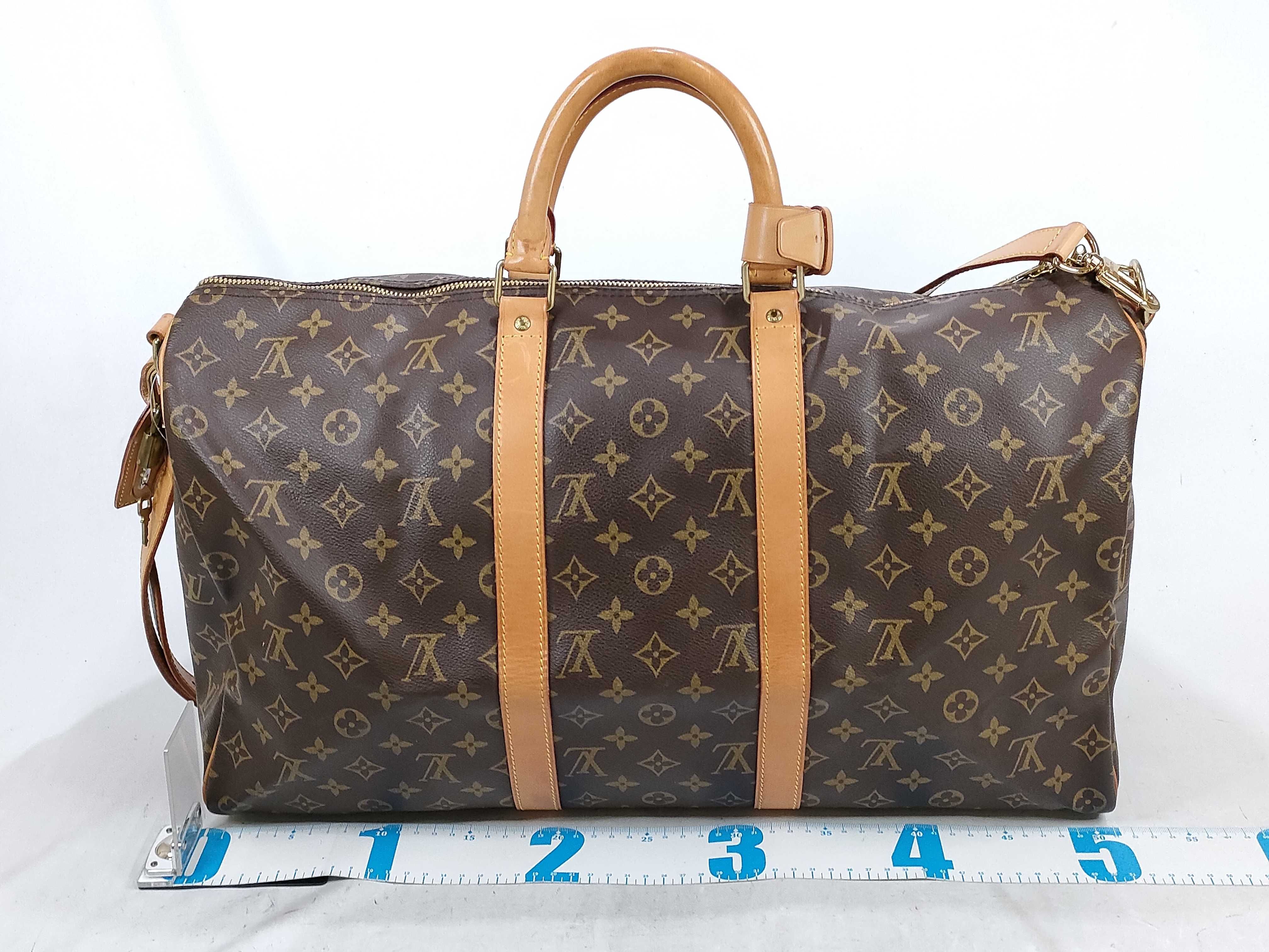 Monogram M41416 Keepall Bandoulière 50 Boston Bag — view 2