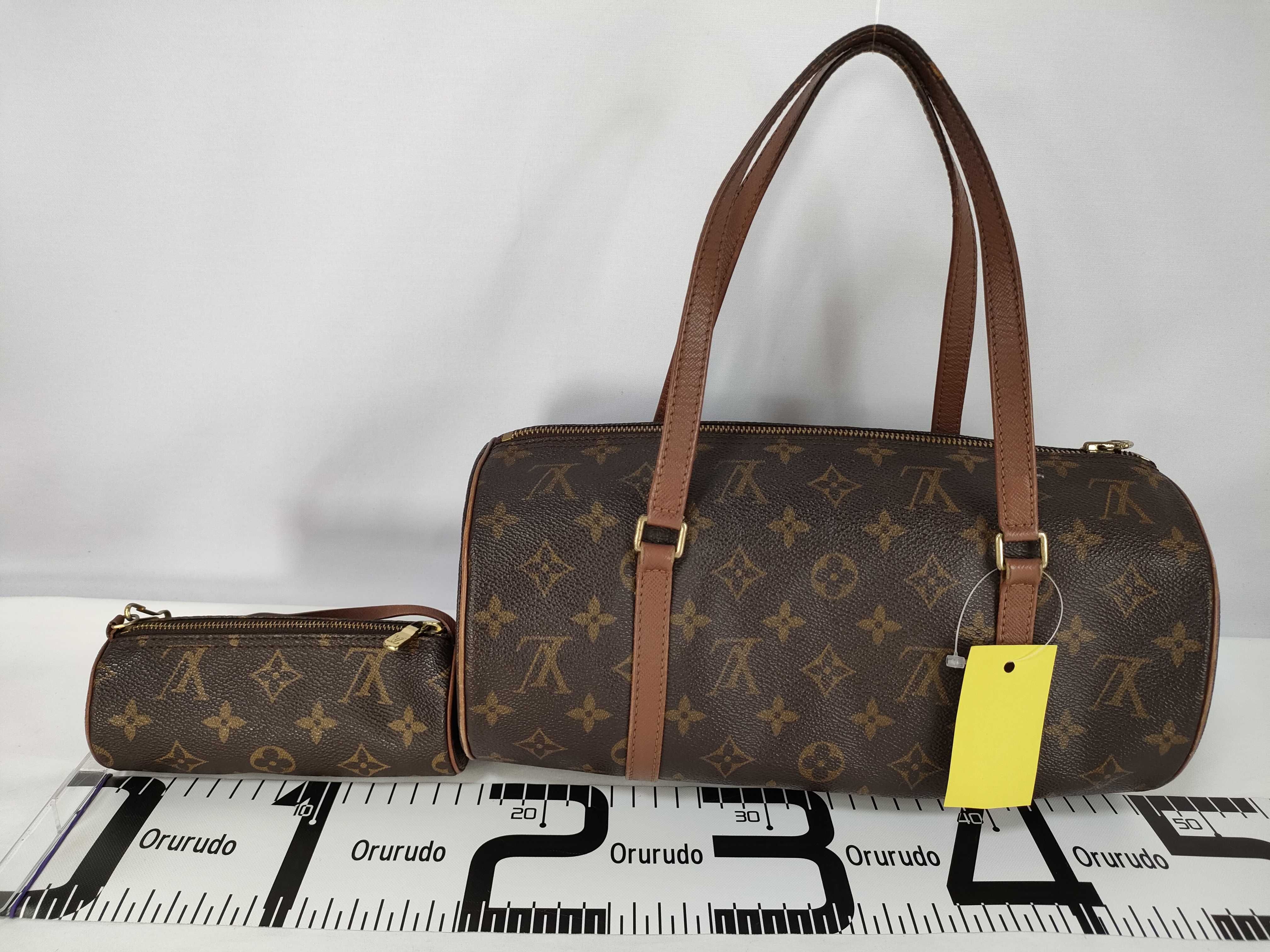 Monogram M51385 Papillon 30 Handbag with Small Pouch — view 2