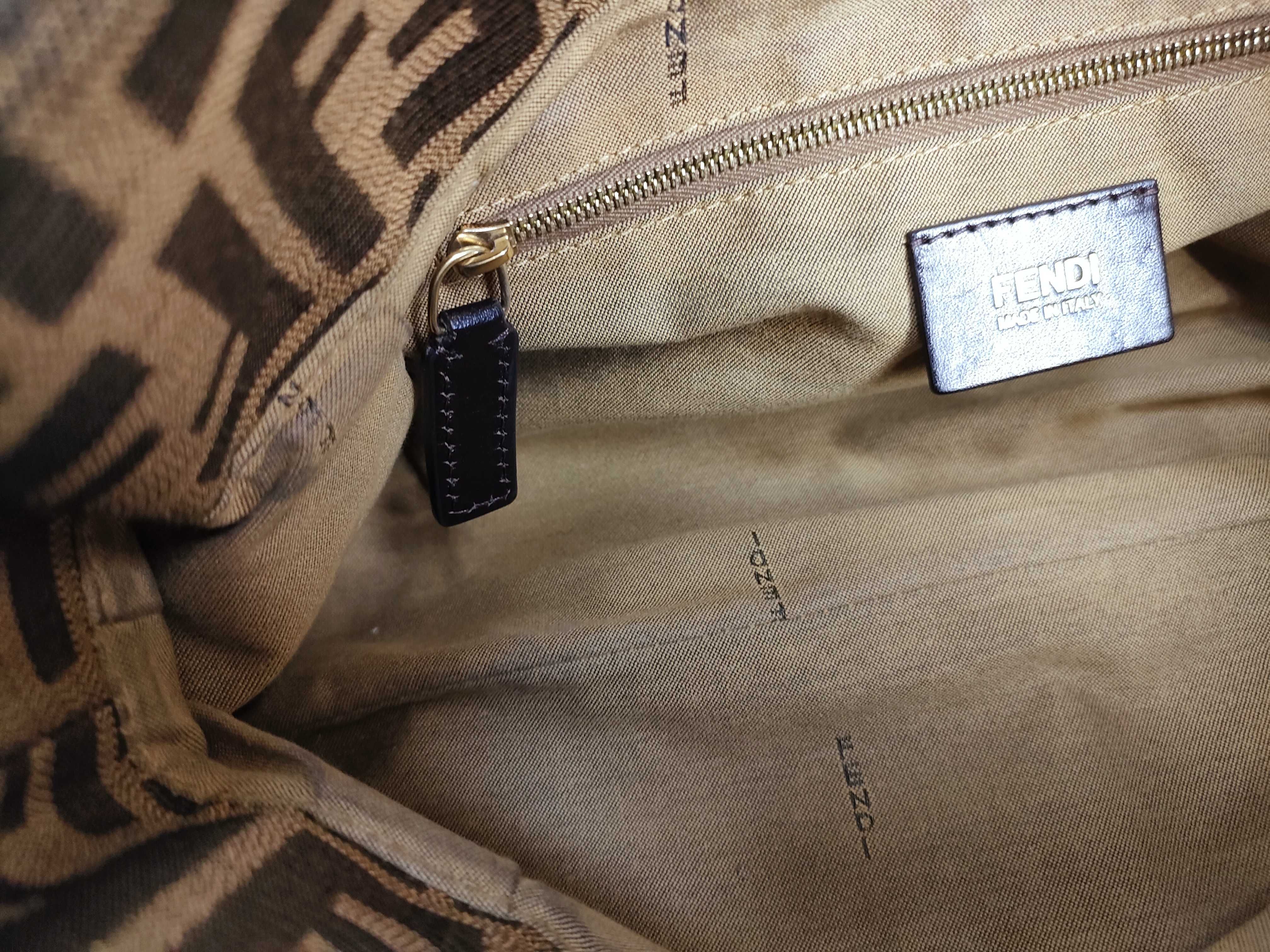 Zucca pattern Fendi shoulder bag — view 14