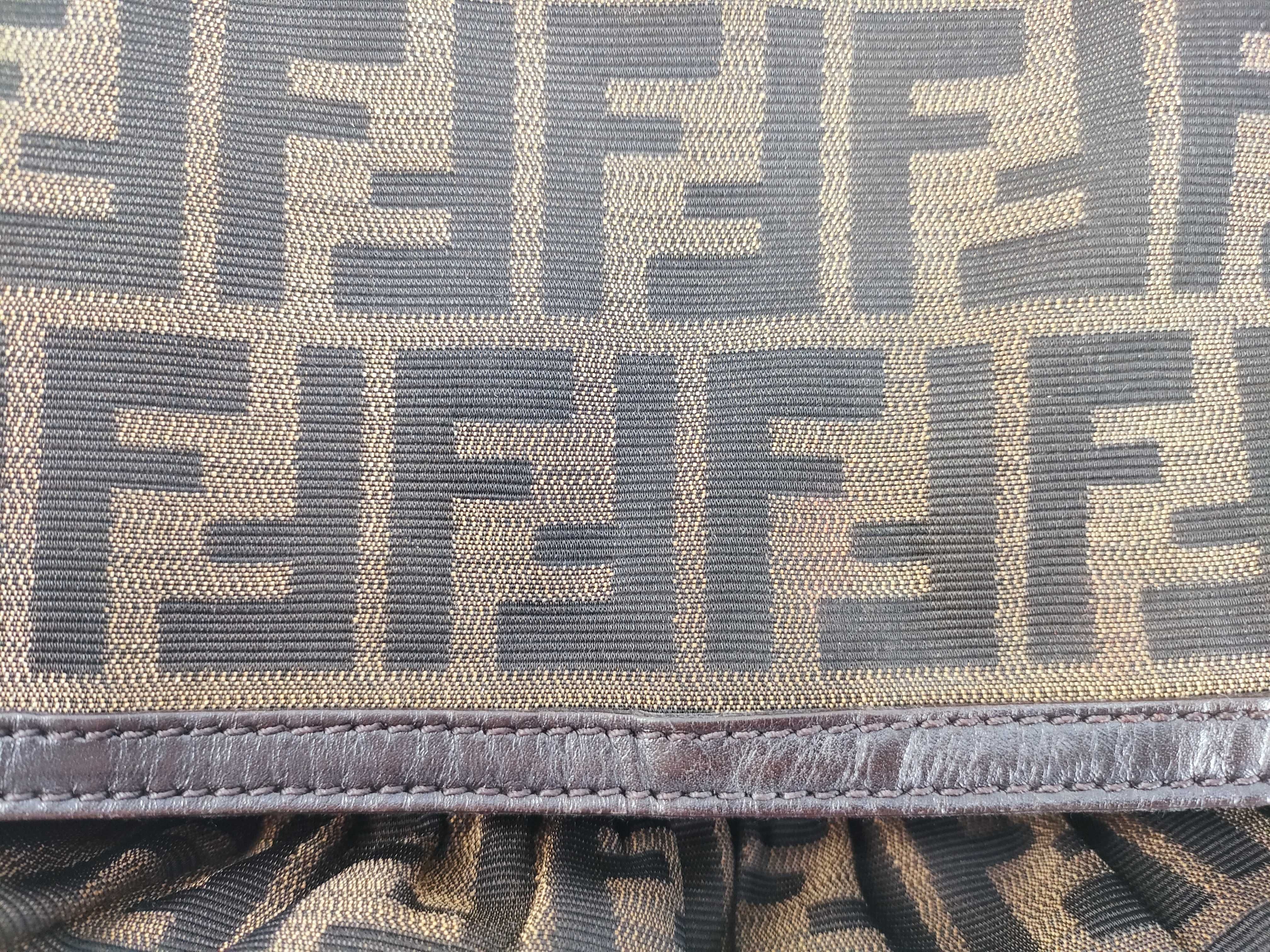 Zucca pattern Fendi shoulder bag — view 15