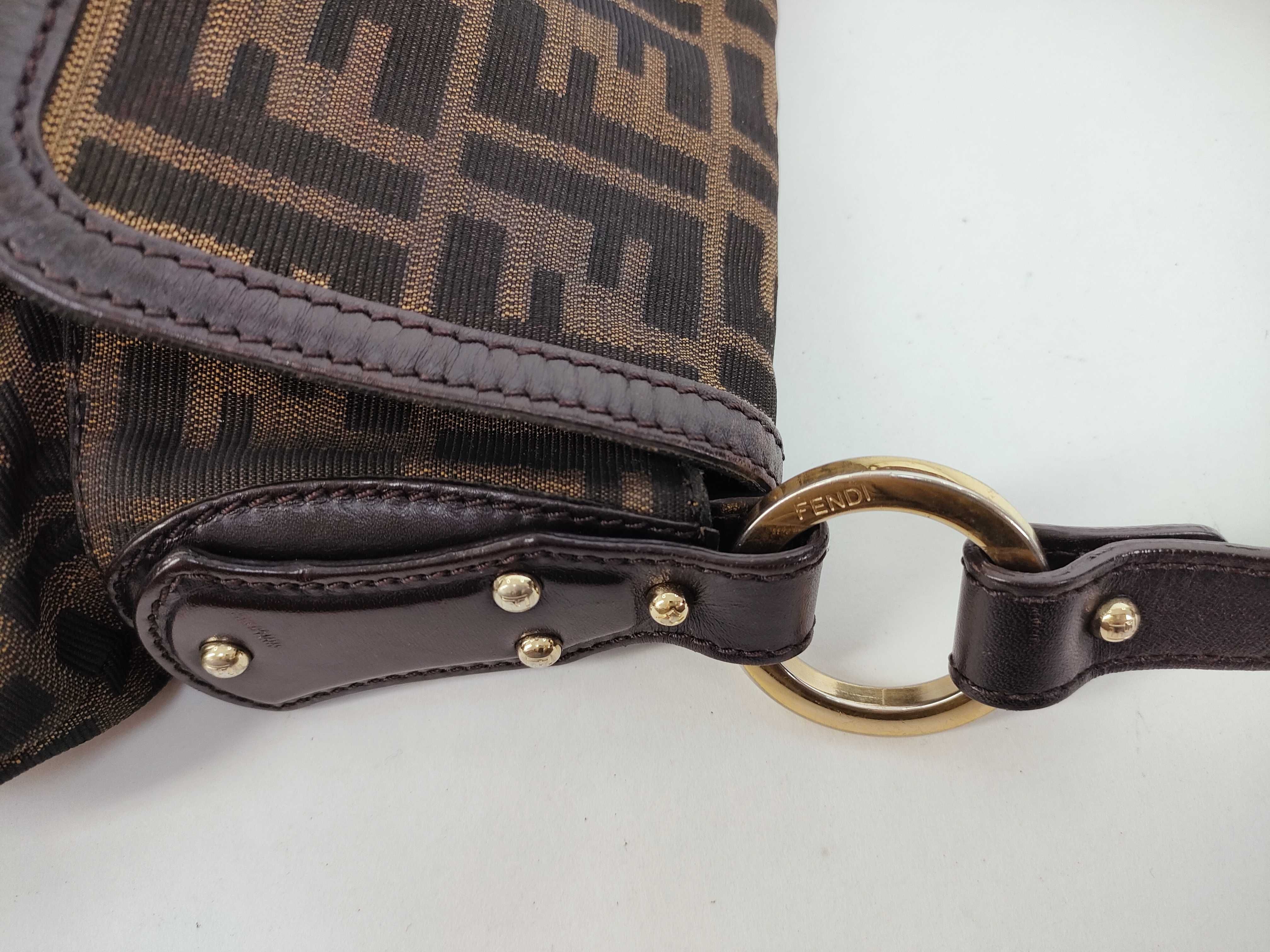 Zucca pattern Fendi shoulder bag — view 5