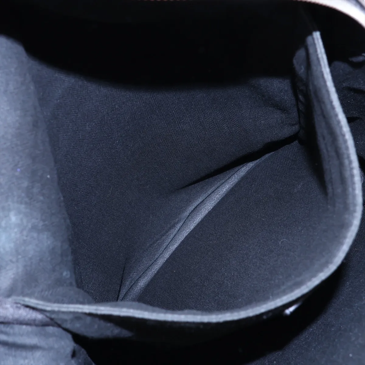 Military Leather Backpack/Rucksack, Black — view 8