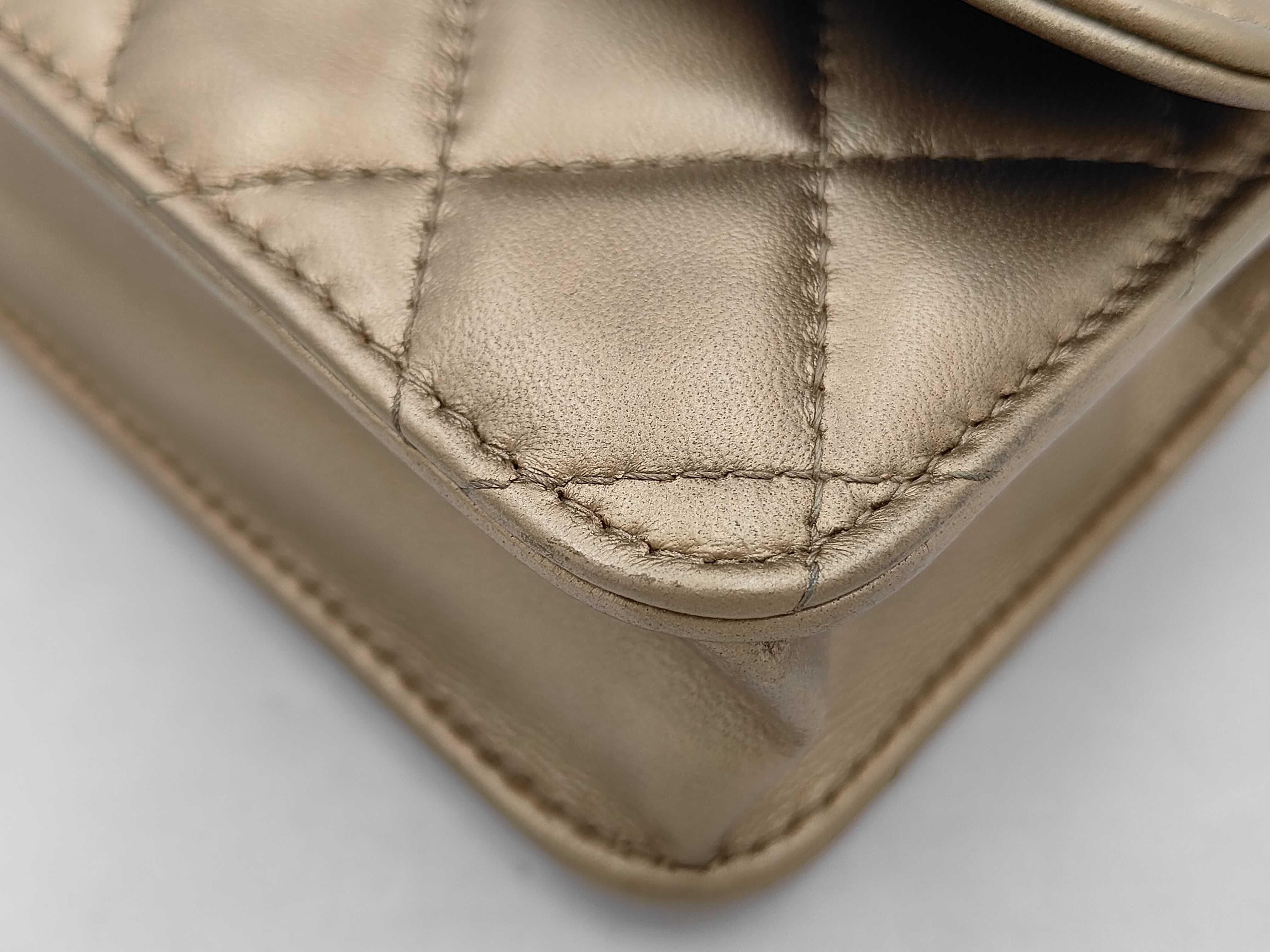 Flap Phone Holder, Gold GP Hardware, Shoulder Bag — view 7