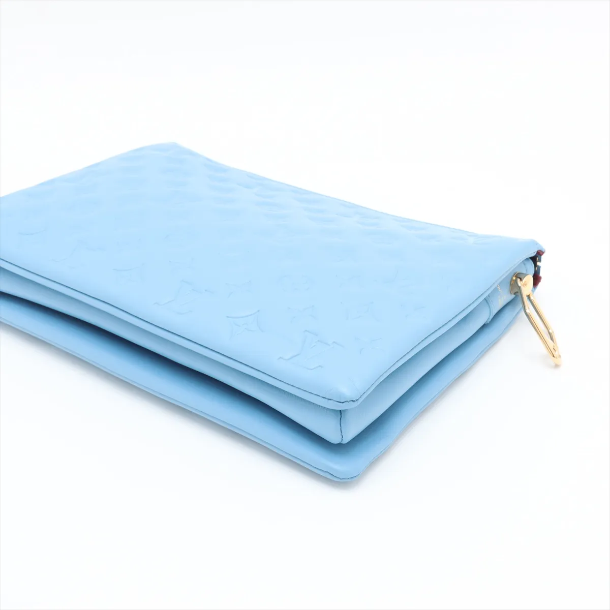 Monogram Embossed Coussin MM M21650, serial number unknown, blue. — view 3
