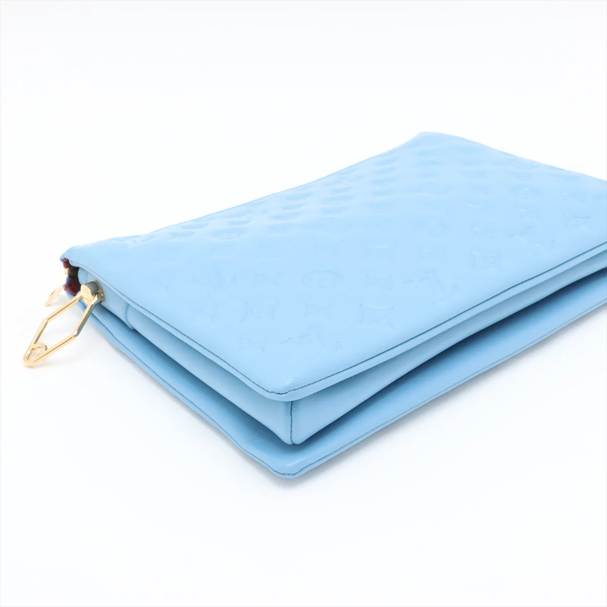 Monogram Embossed Coussin MM M21650, serial number unknown, blue. — view 4