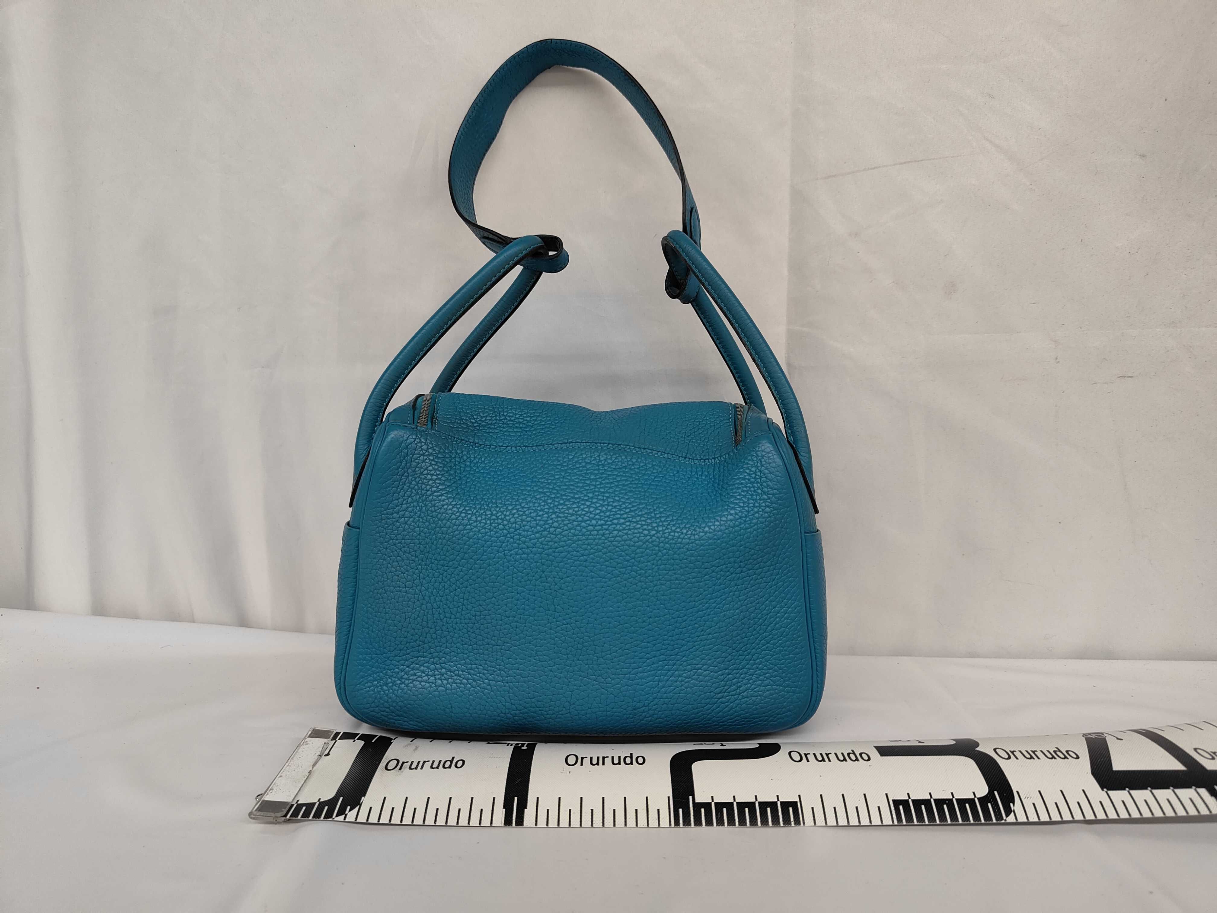 Lindy 26 Blue Jean Shoulder Bag ( R stamp) — view 2
