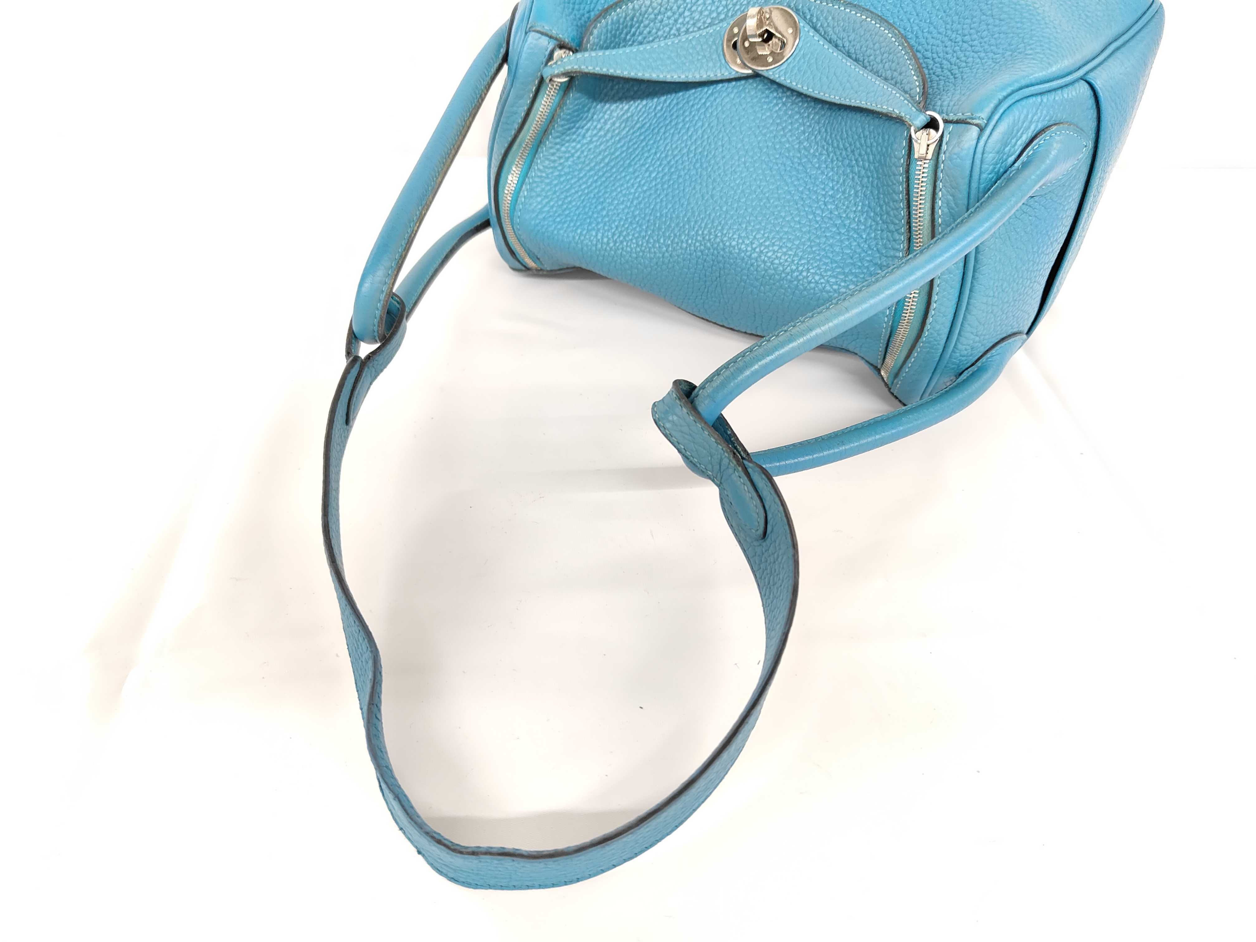 Lindy 26 Blue Jean Shoulder Bag ( R stamp) — view 3