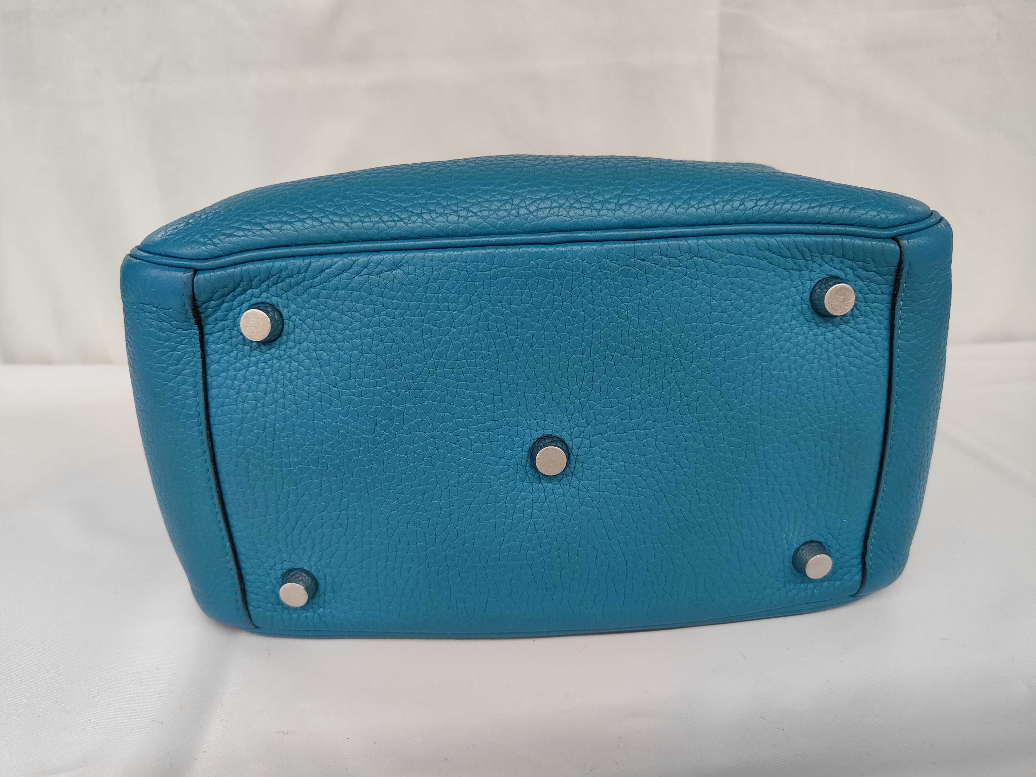 Lindy 26 Blue Jean Shoulder Bag ( R stamp) — view 6