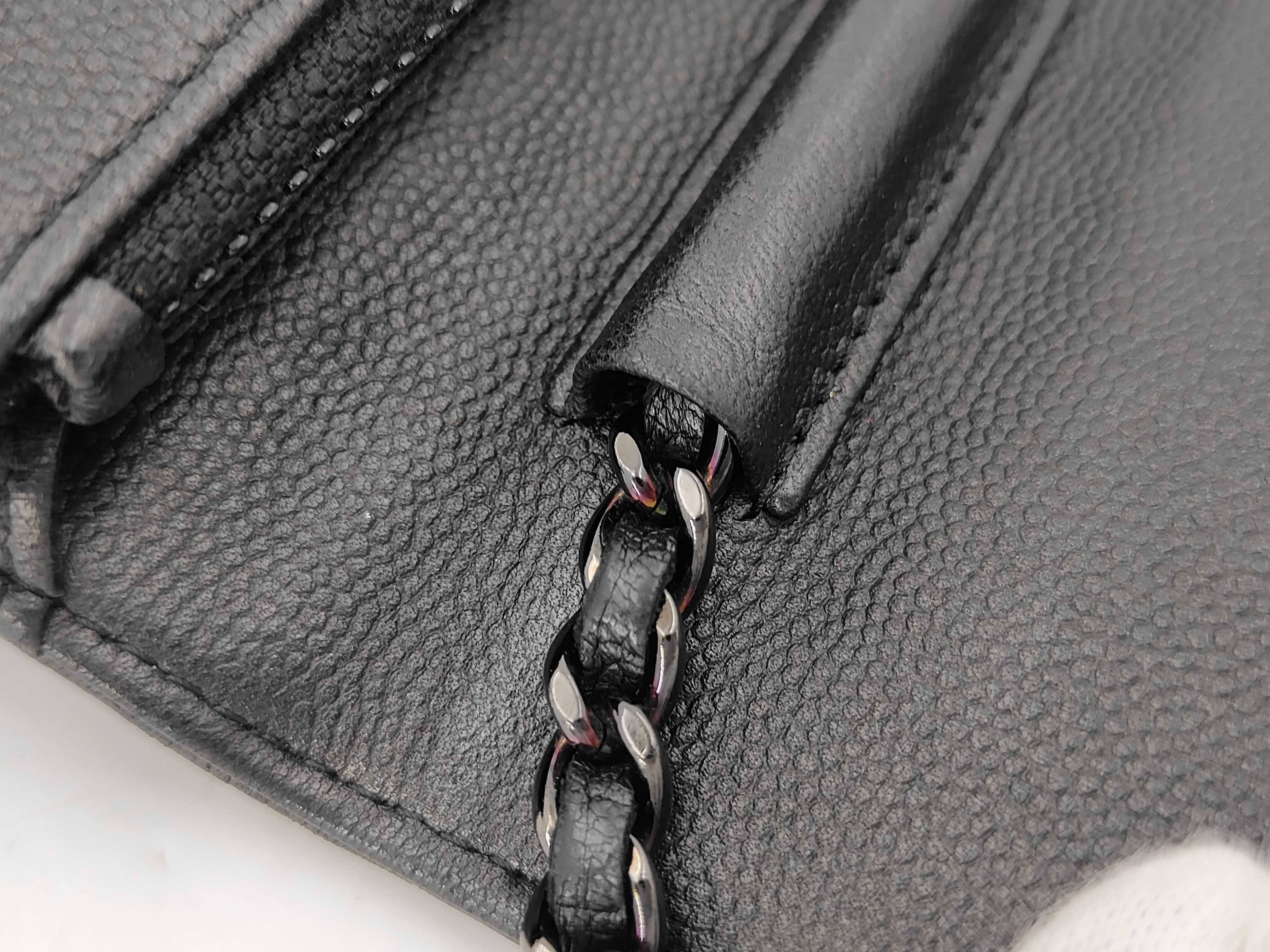 Boy Chanel Chain Wallet Chain Shoulder Bag Black (Serial Number 24) — view 5