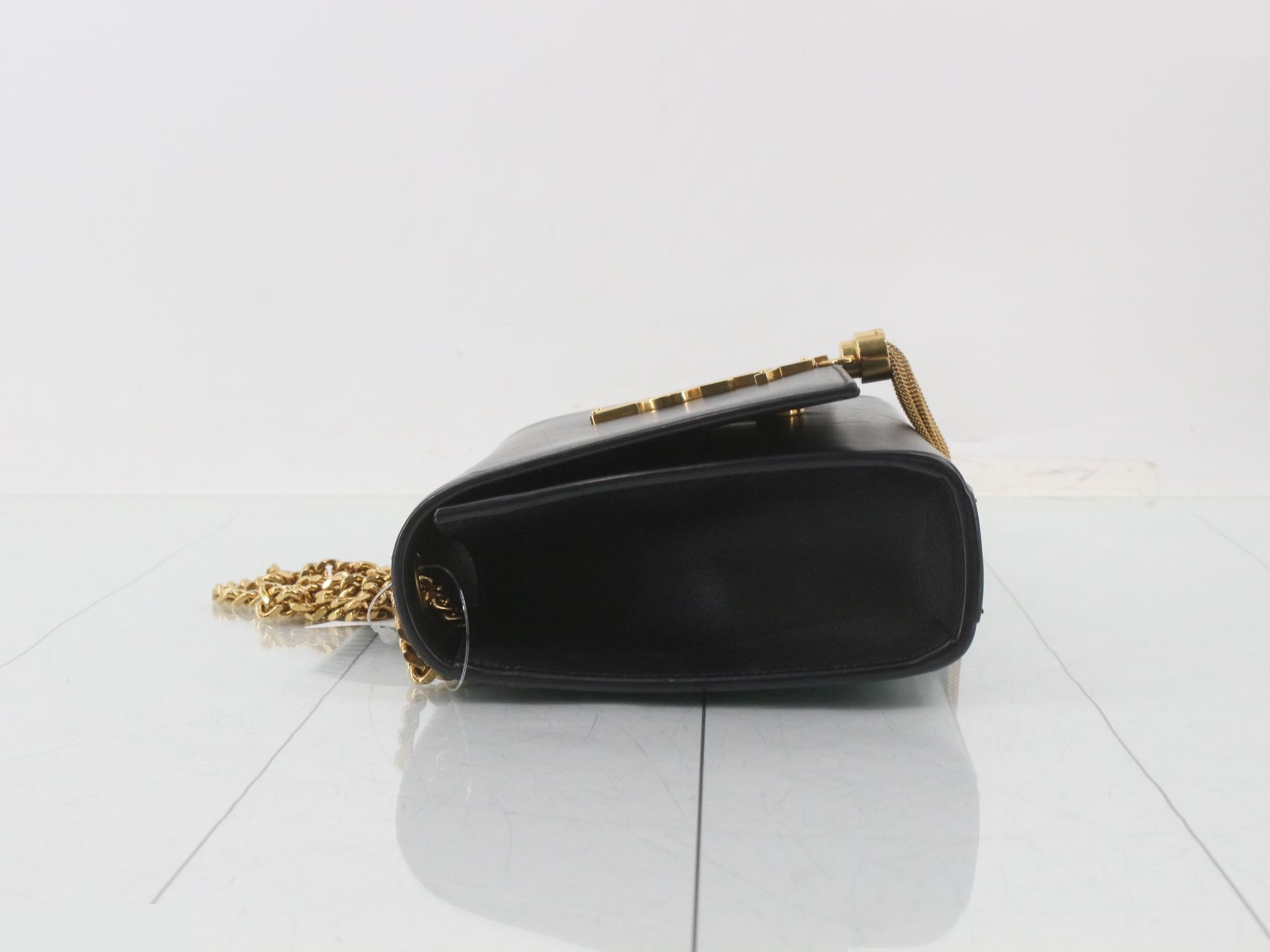 Kate Chain Shoulder Bag 354119 Black Leather — view 4