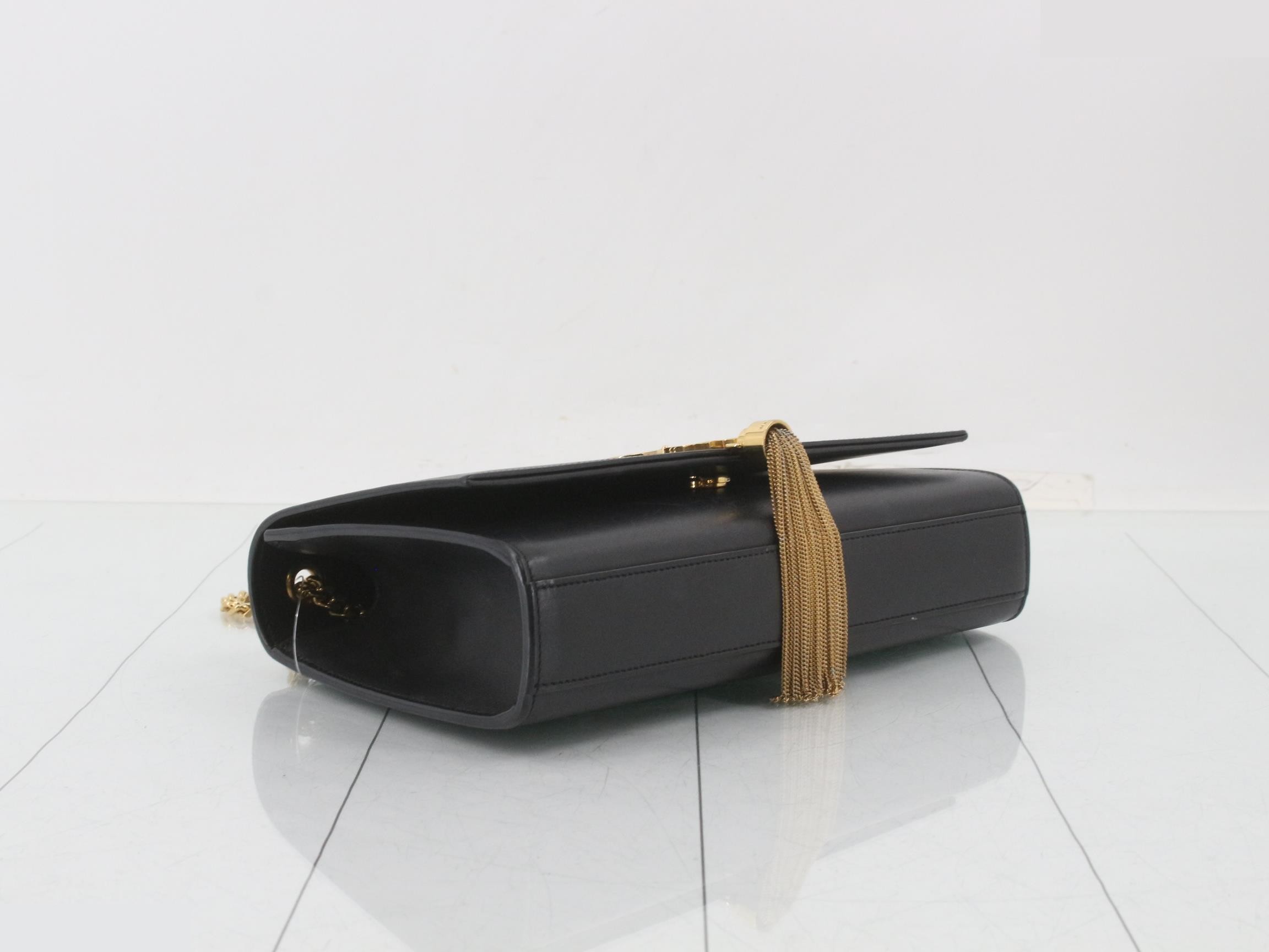 Kate Chain Shoulder Bag 354119 Black Leather — view 5