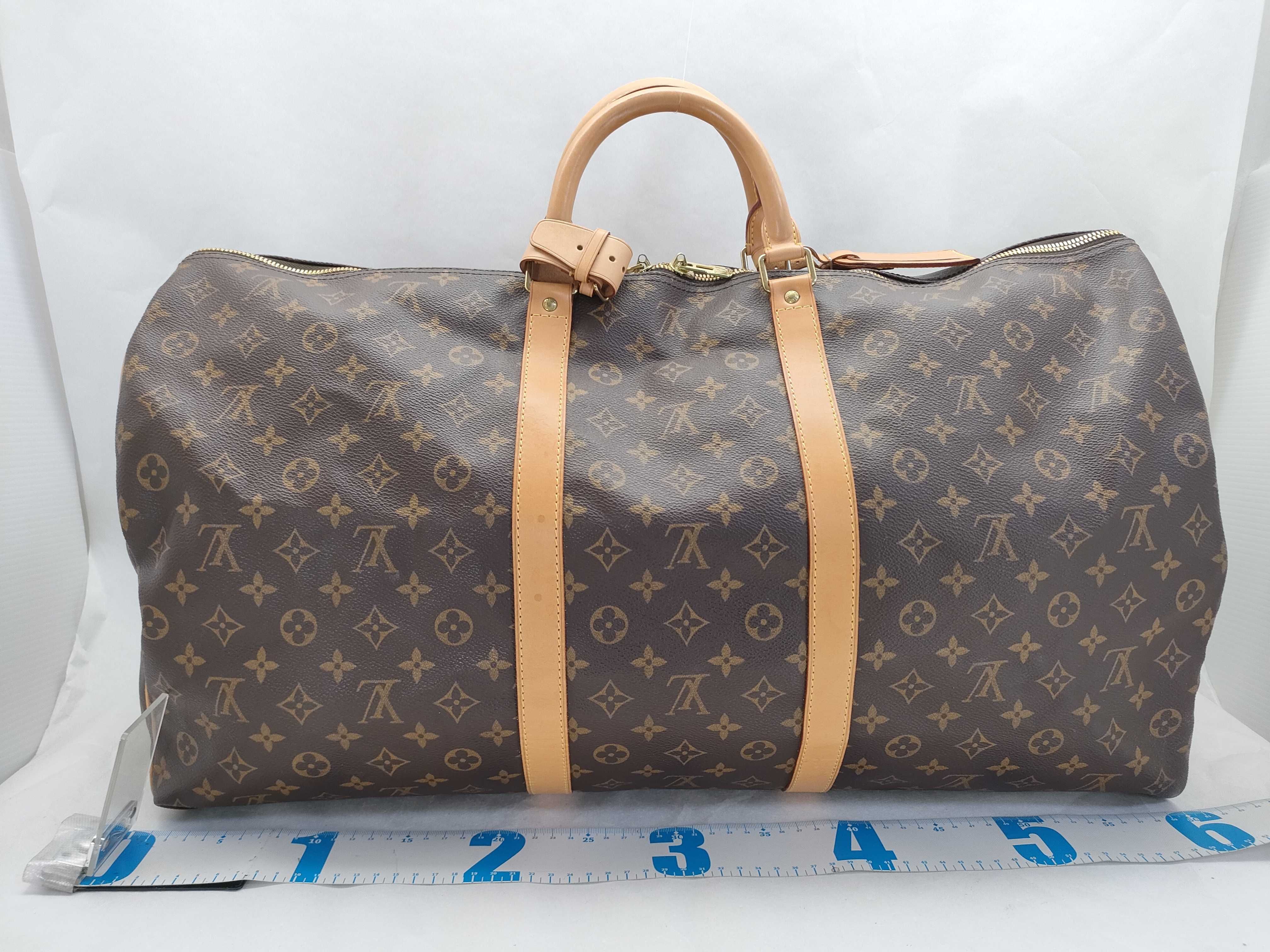 Monogram Keepall Bandoulière 60 M41412 FL0021 Boston Bag — view 2