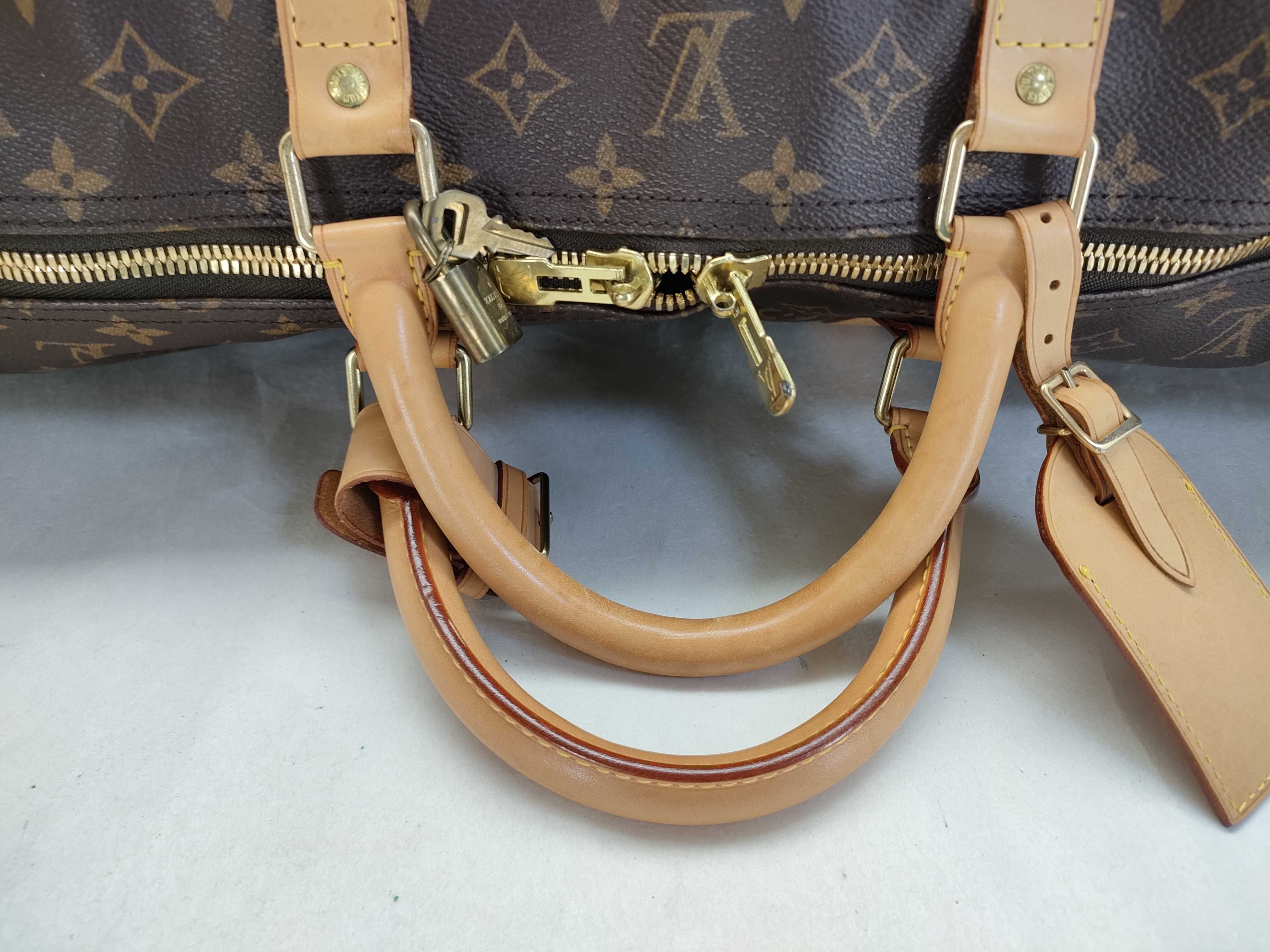 Monogram Keepall Bandoulière 60 M41412 FL0021 Boston Bag — view 3