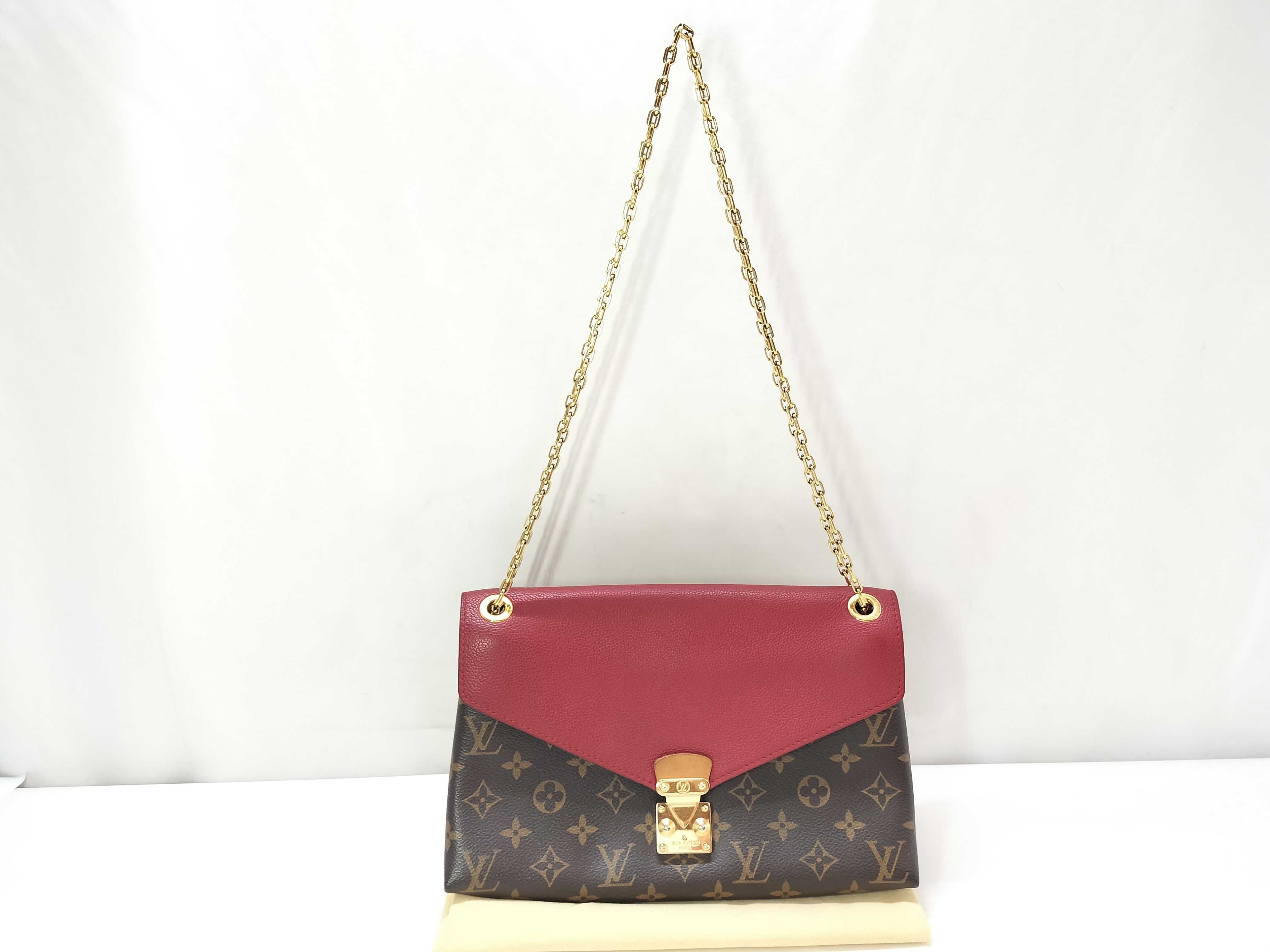 Monogram DU- Monogram Pallas Chain Shoulder Bag M41201 CA5114 Shoulder Bag