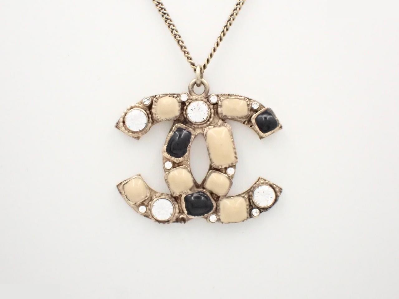 Necklace with Coco Mark, neck circumference approximately 90cm