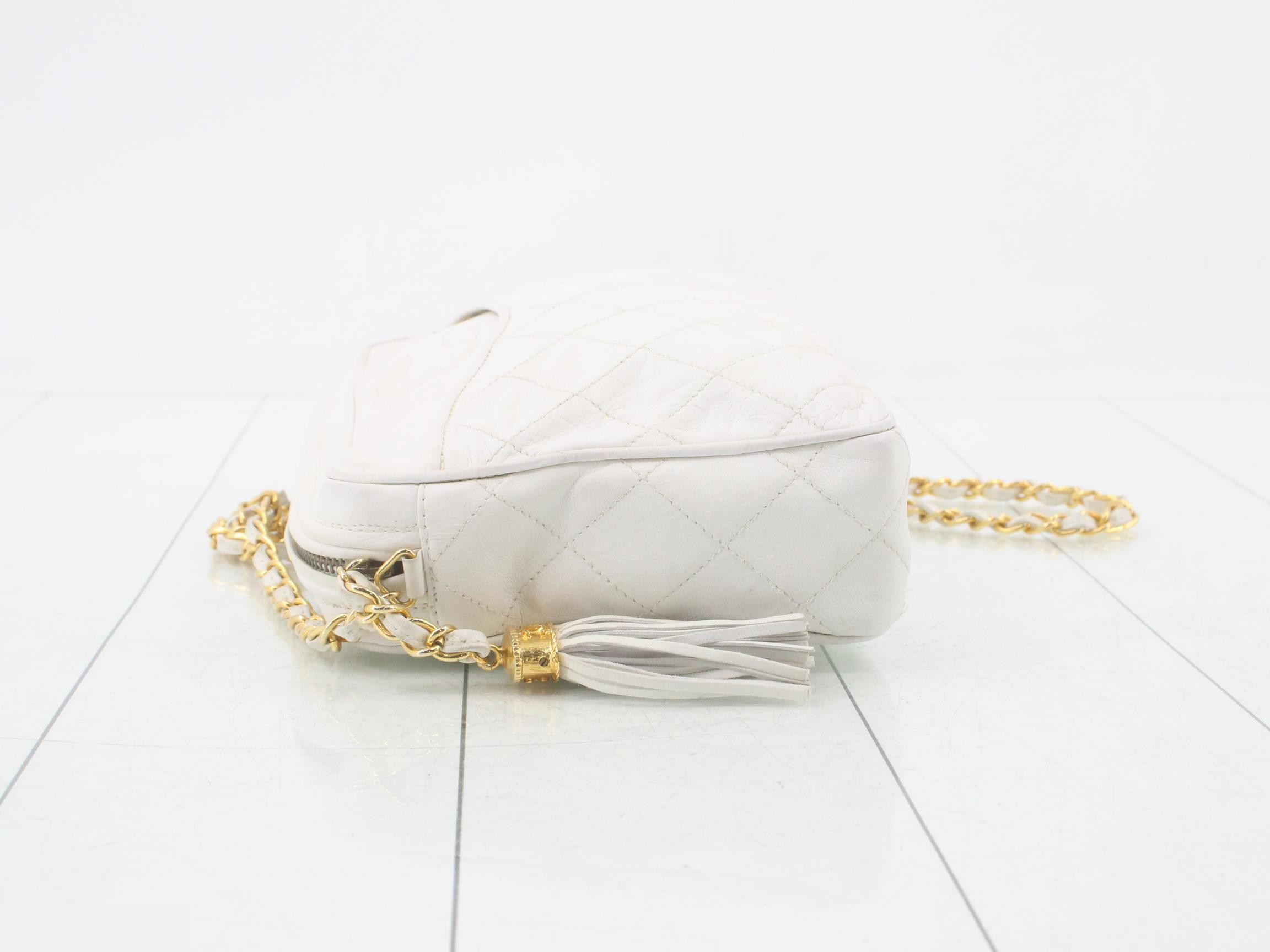 Matelassé (bag) Lambskin Fringe Shoulder Bag, Series 0 — view 4