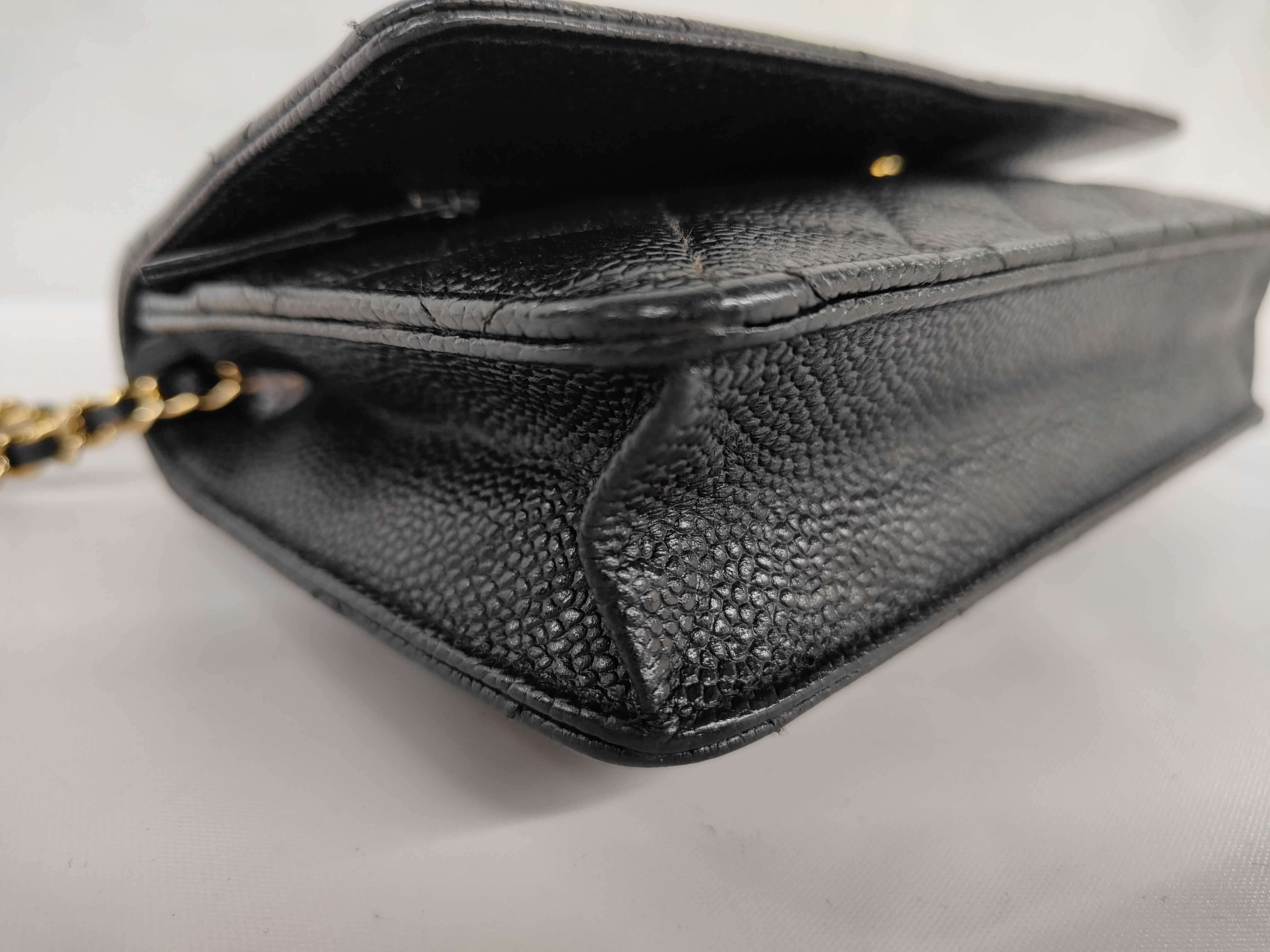 Caviar / Matelassé Chain Wallet Shoulder Bag — view 7