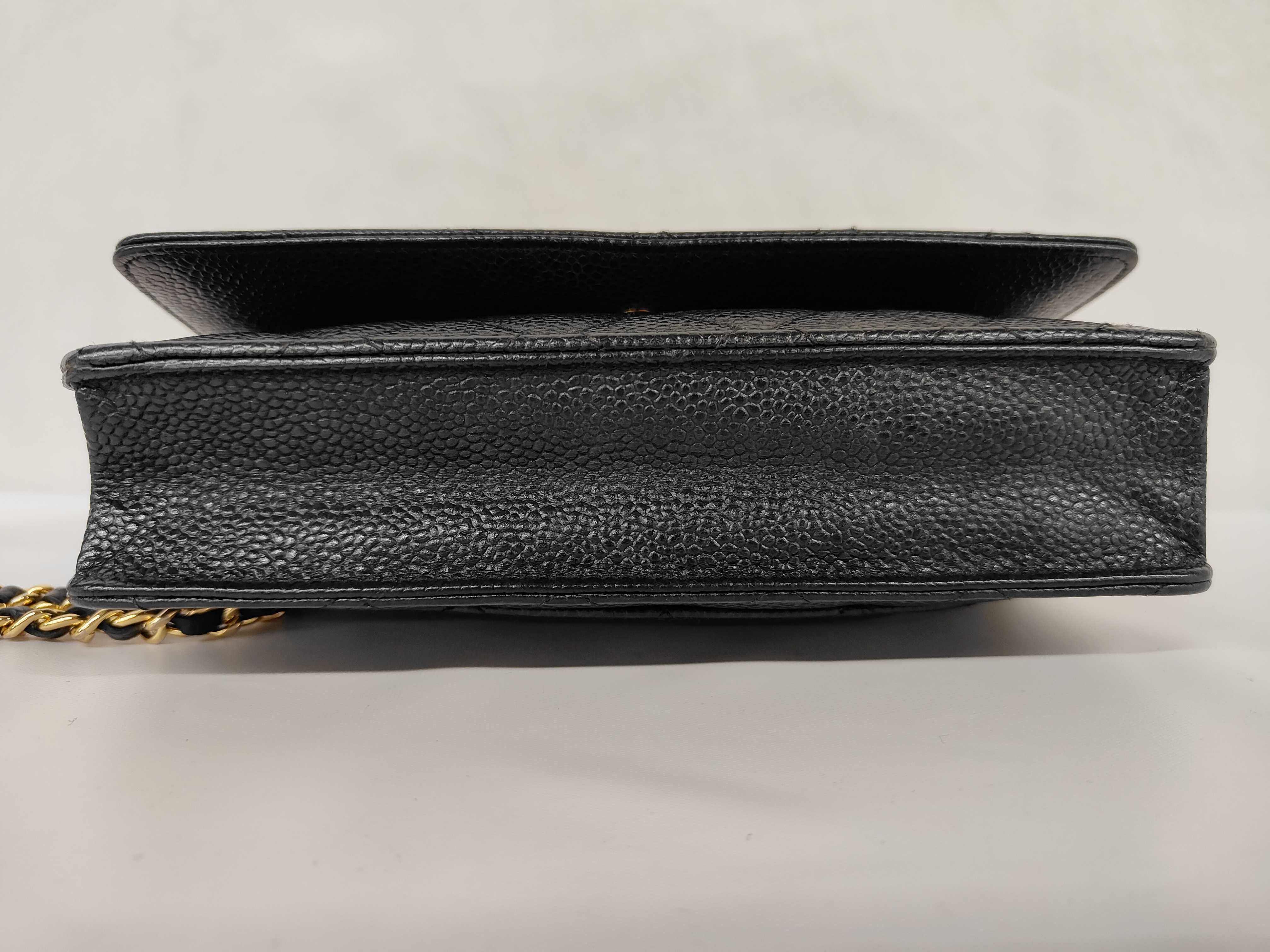 Caviar / Matelassé Chain Wallet Shoulder Bag — view 8