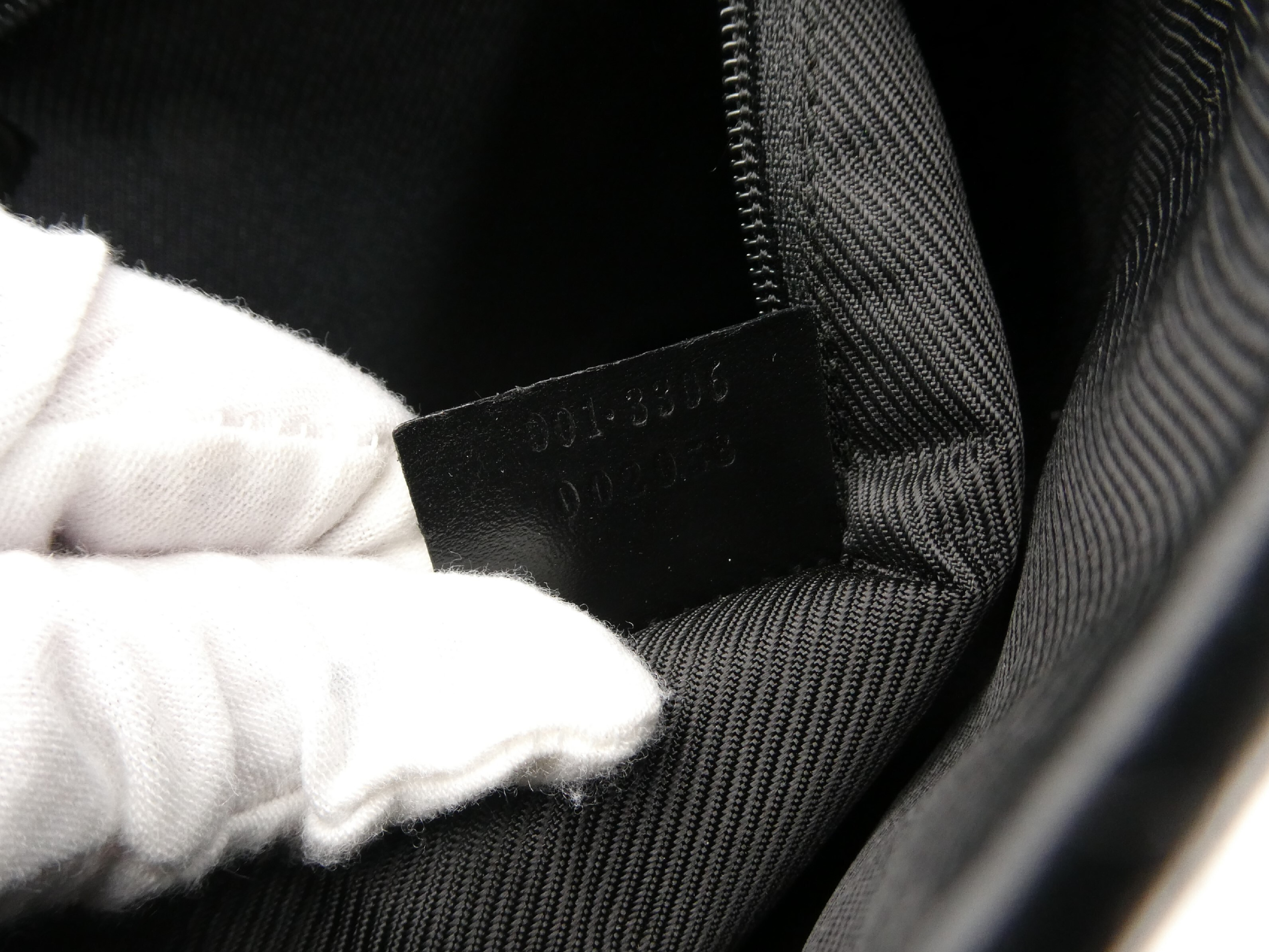 Jackie GG Canvas Leather Shoulder Bag — view 9