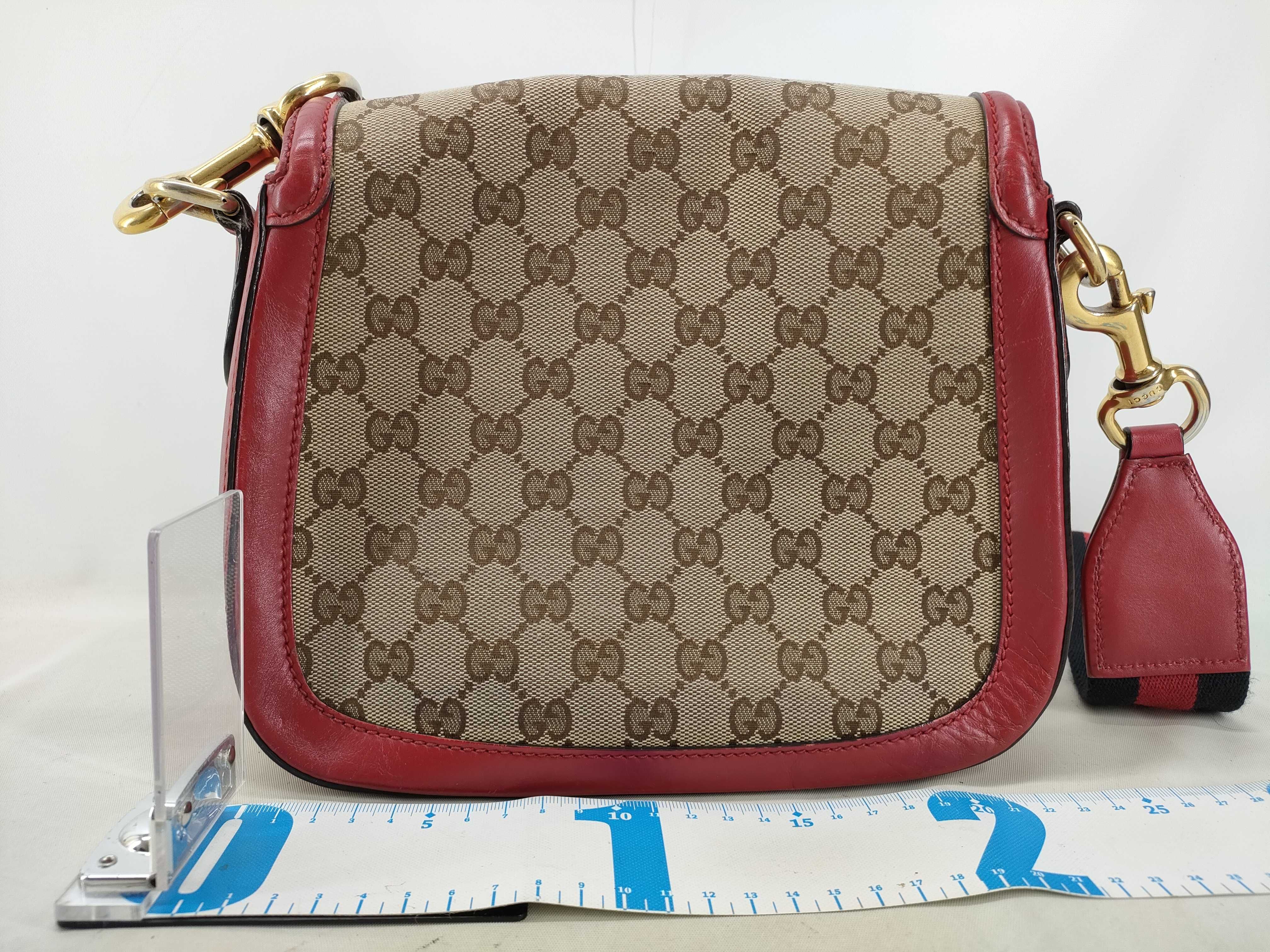 GG Canvas Gucci GG Supreme Horsebit 1955 Shoulder Bag — view 2