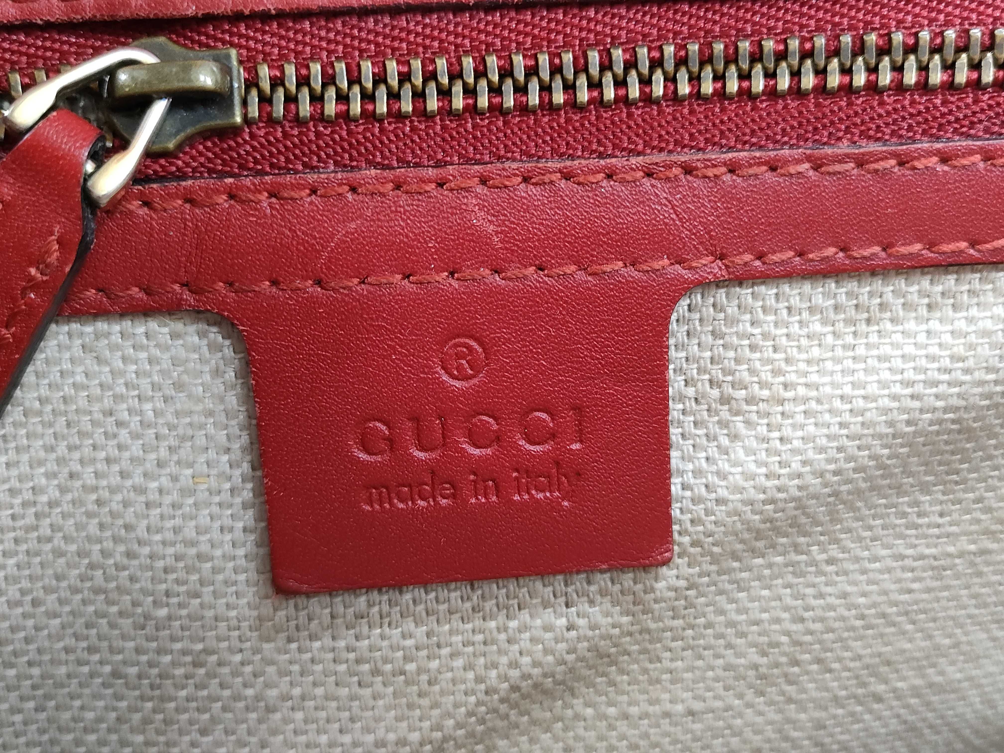 GG Canvas Gucci GG Supreme Horsebit 1955 Shoulder Bag — view 13