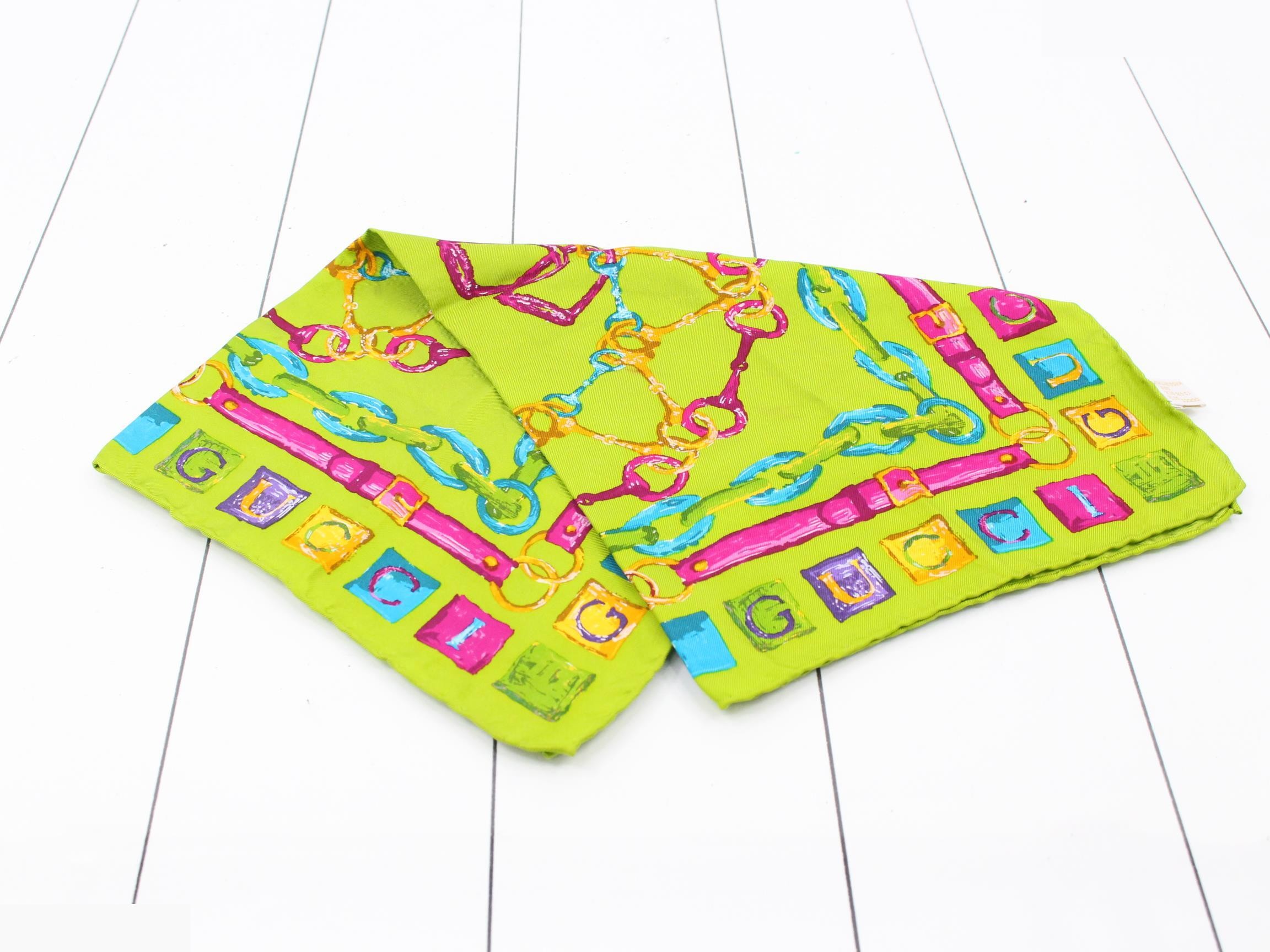 scarf with tags — view 3
