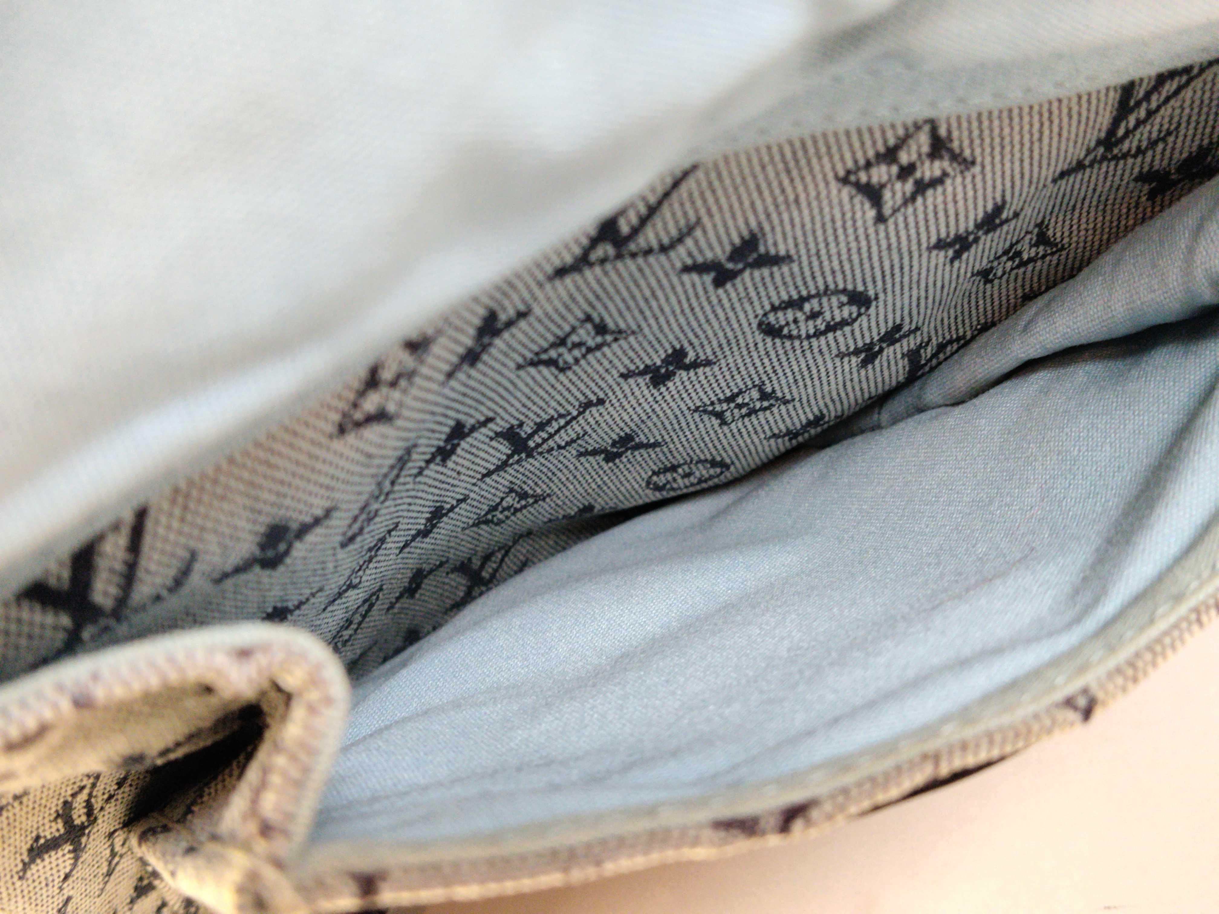 Monogram Mini Louis Vuitton Navy Monogram Mini Sac Marie Kate M42341 Tote Bag — view 14