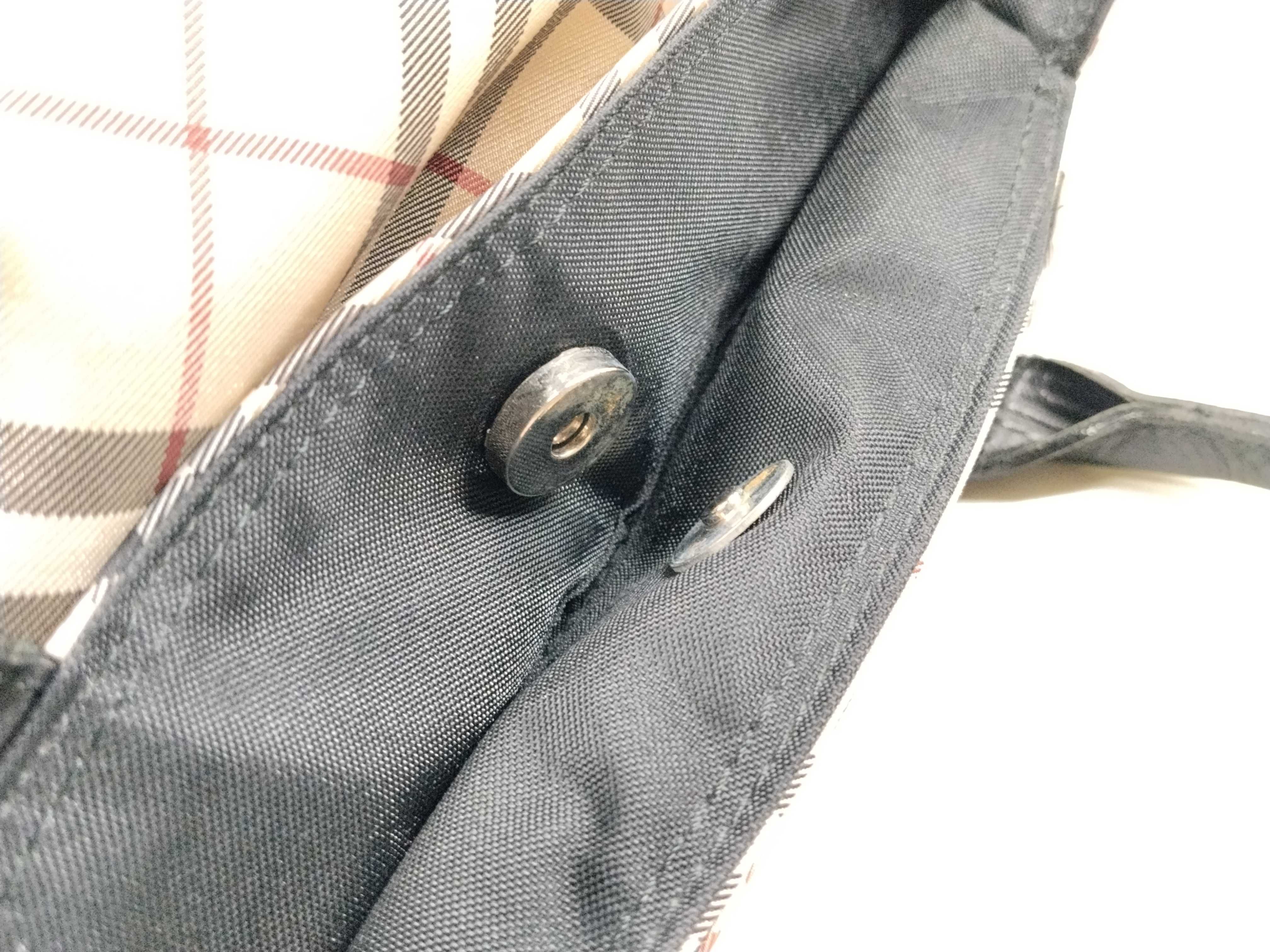 Blue Label Burberry Nylon Handbag — view 12