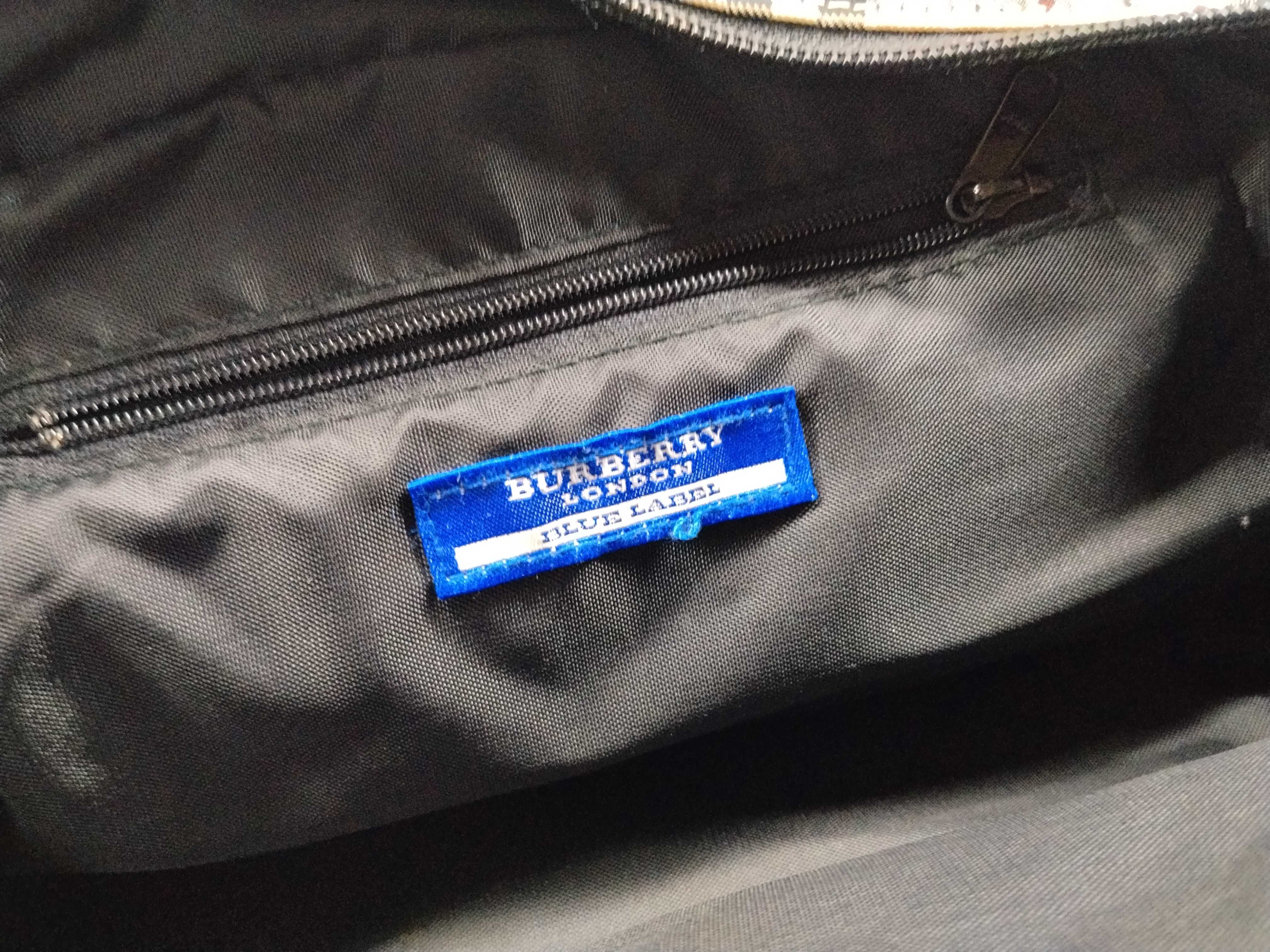 Blue Label Burberry Nylon Handbag — view 14