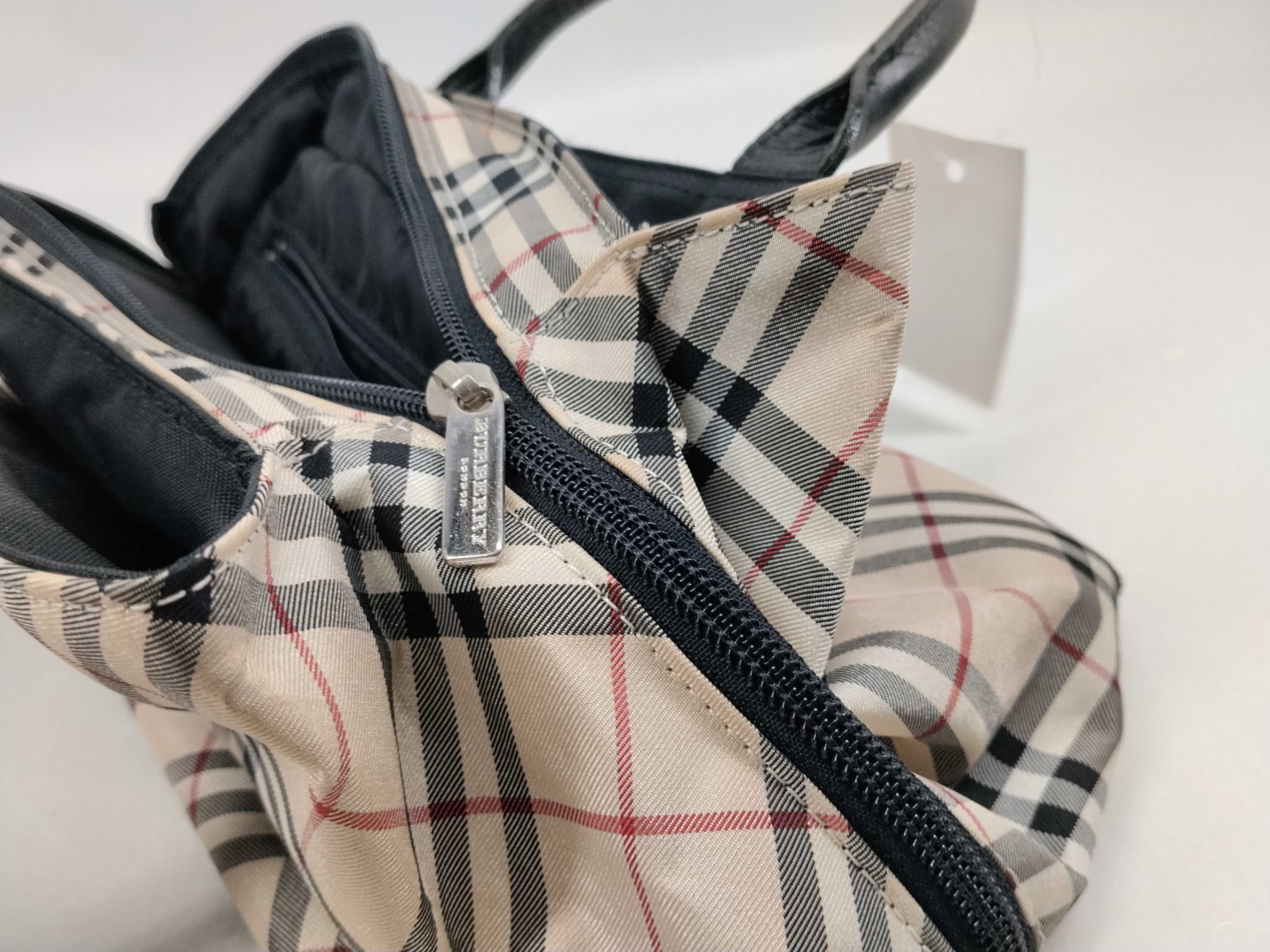 Blue Label Burberry Nylon Handbag — view 9