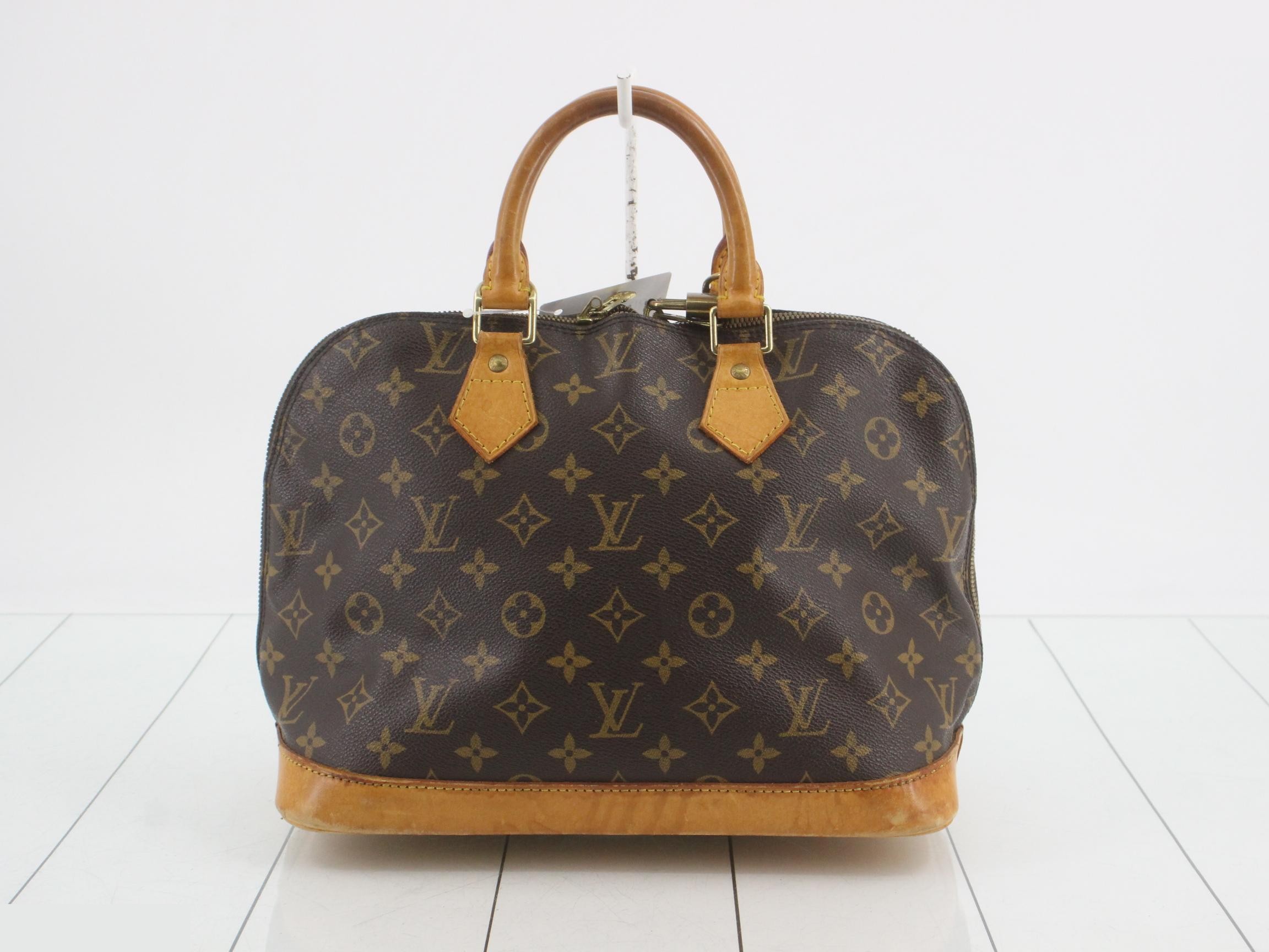 Alma PM Monogram Brown Handbag — view 2