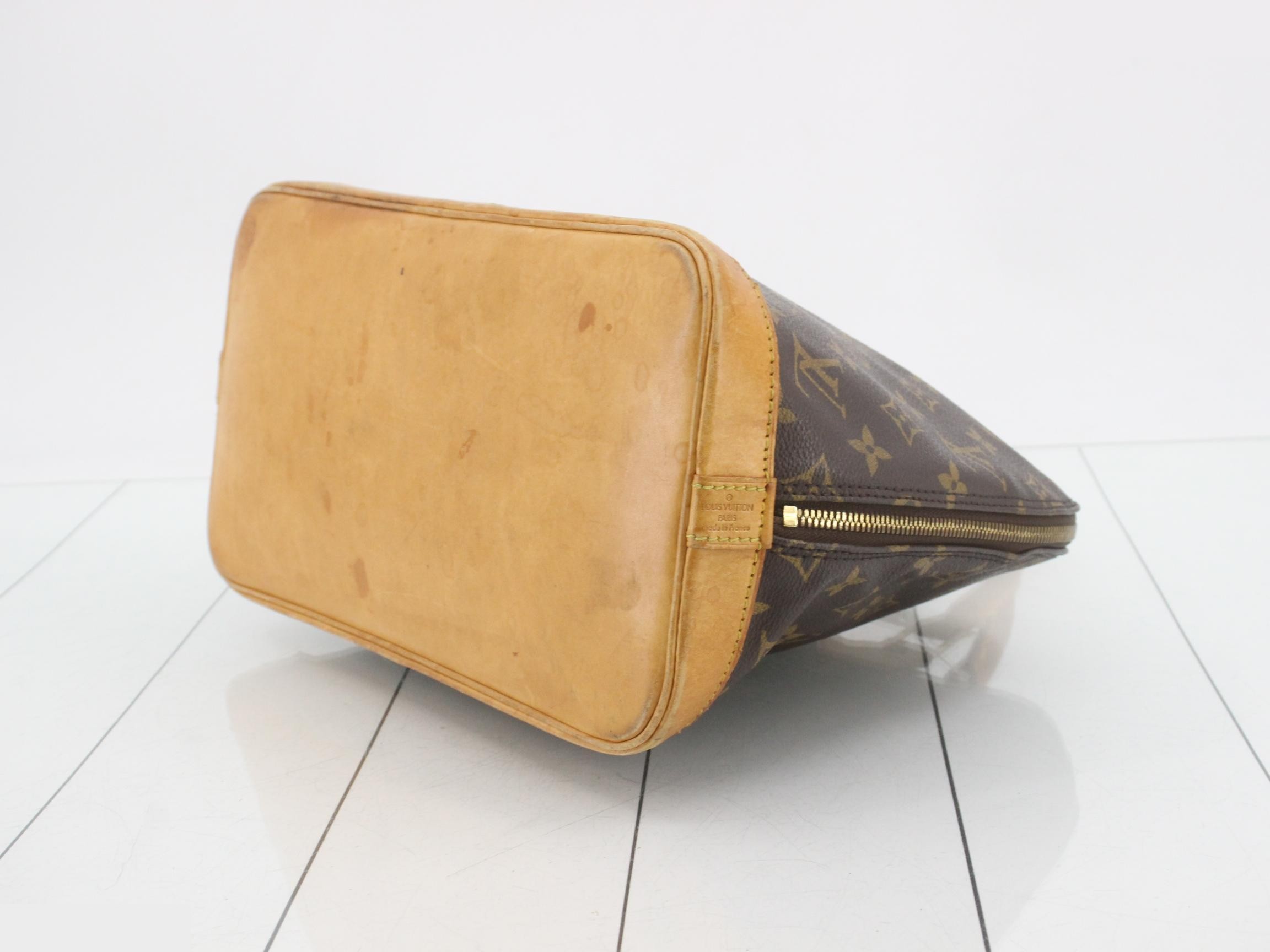 Alma PM Monogram Brown Handbag — view 6