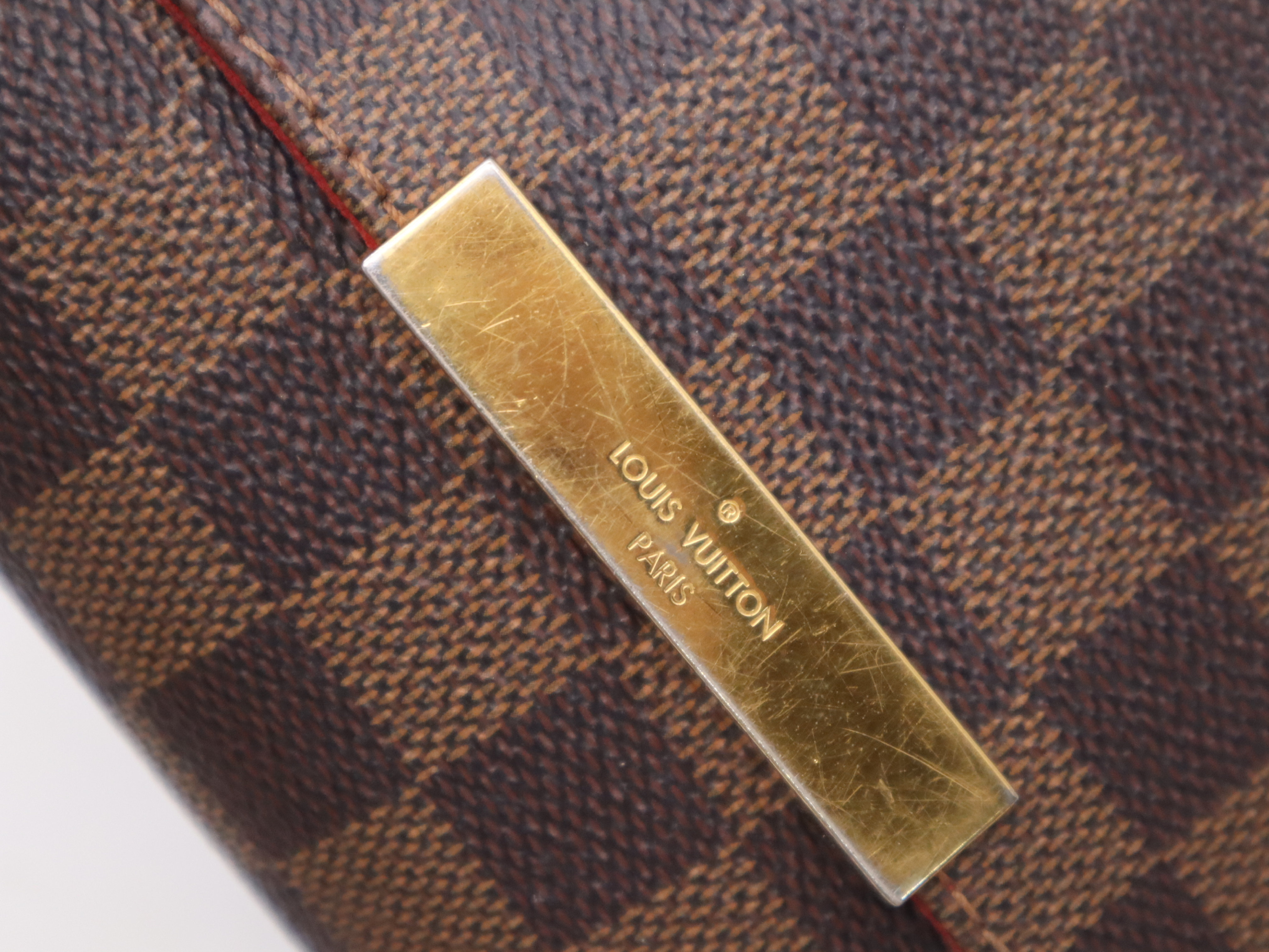 N41129 Damier Favorite MM Shoulder Bag with Shoulder Strap — view 9