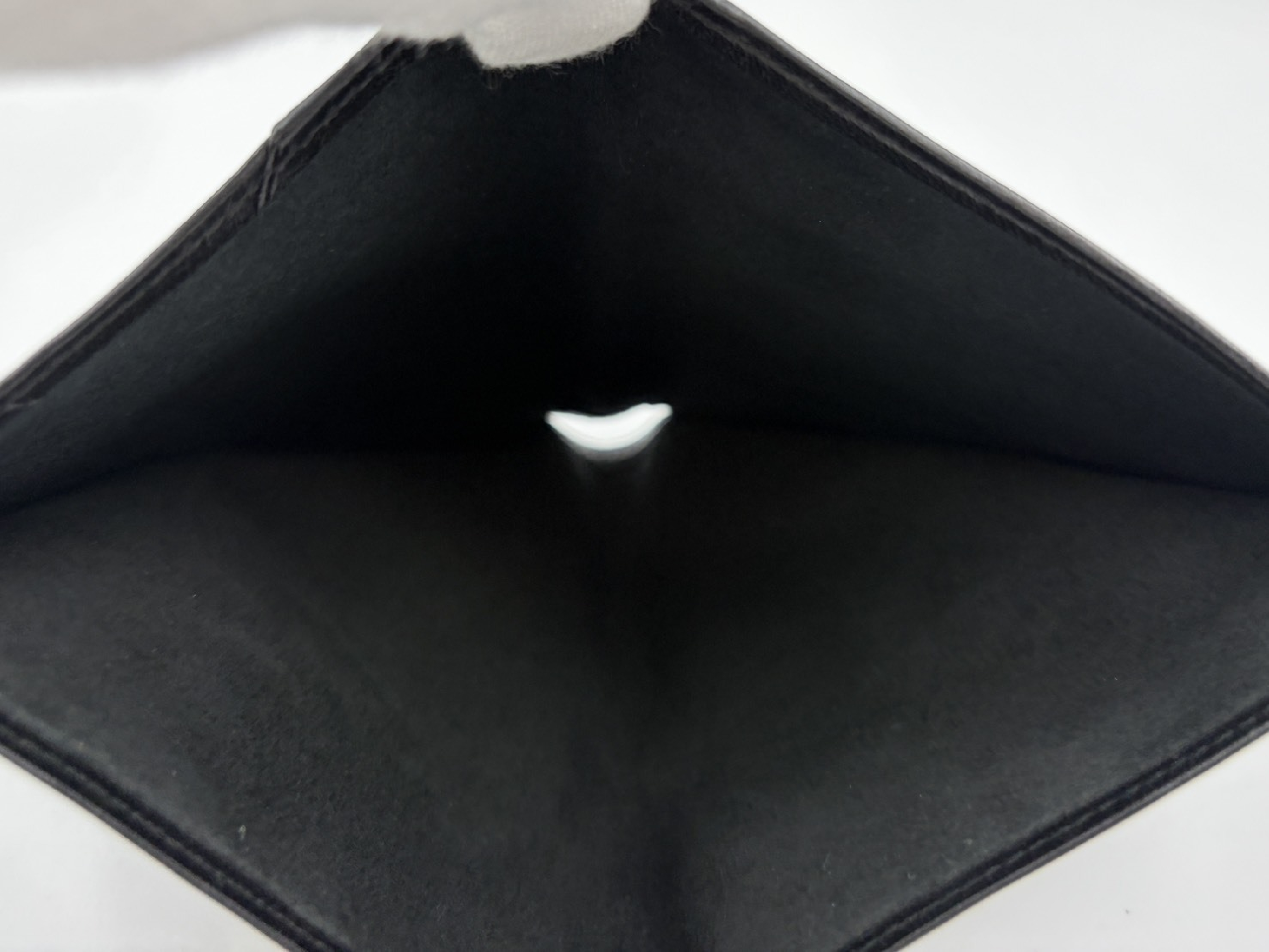passport holder/card case, leather, business card holder, card case, pass case, business card holder, black. — view 10