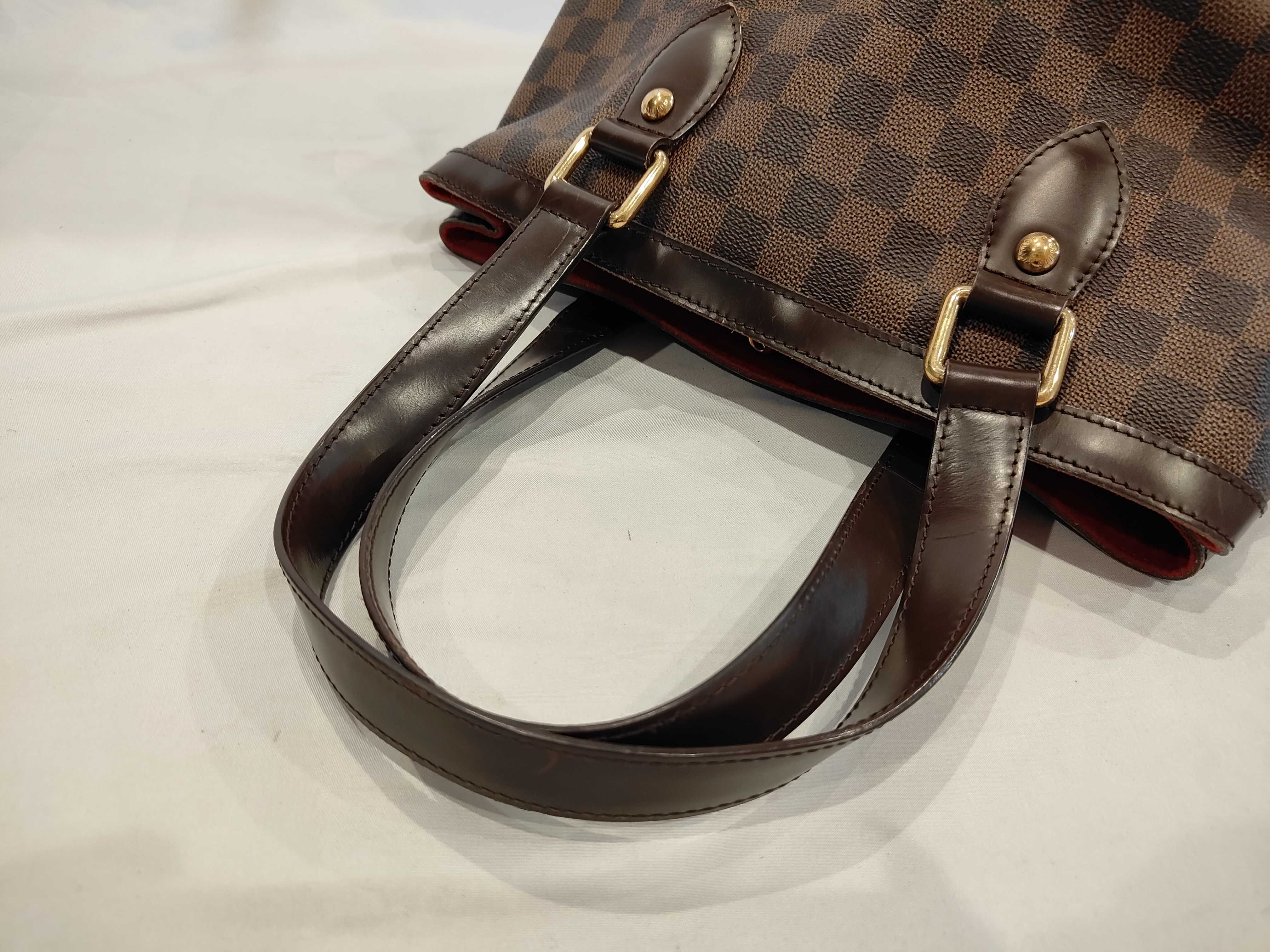 Damier N51204 Hampstead MM Tote Bag — view 7