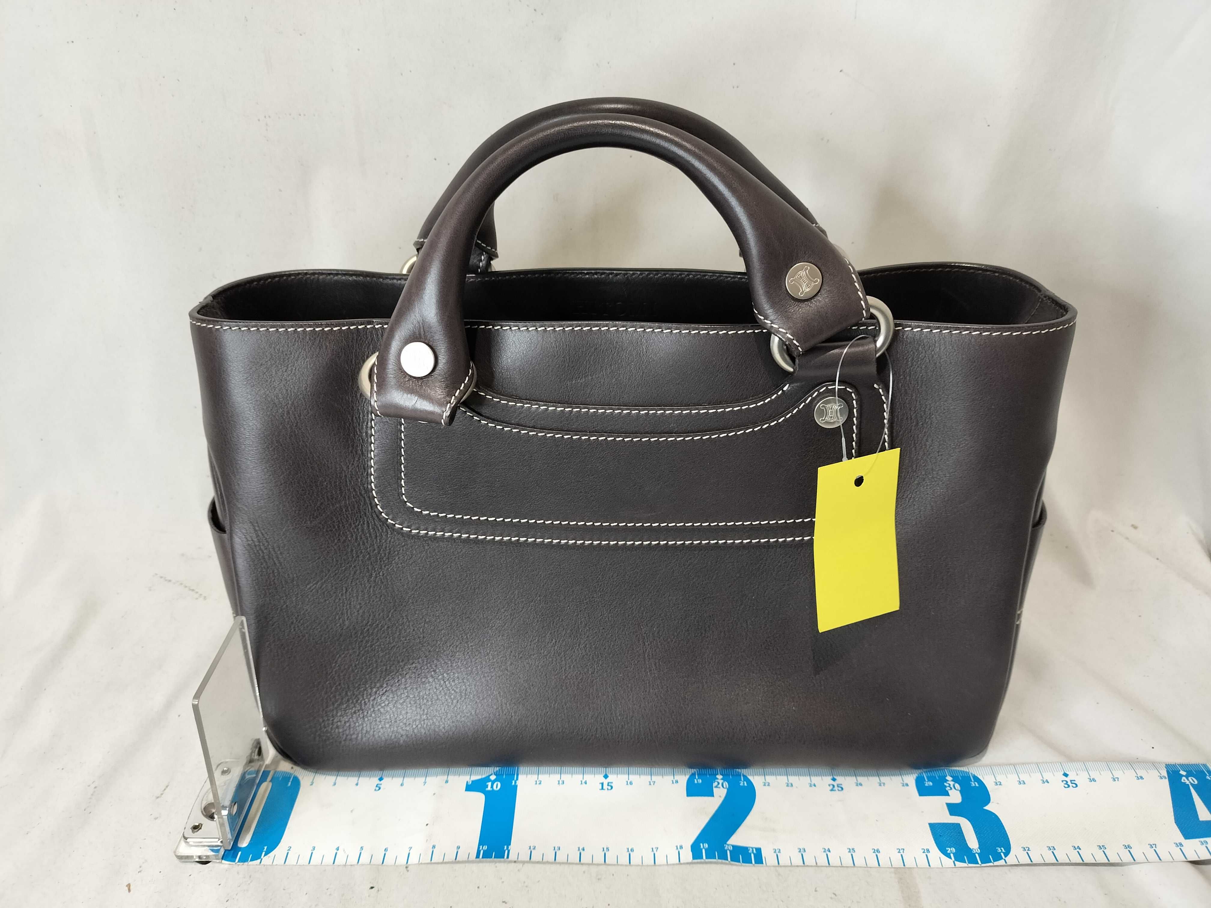 dark brown handbag — view 2