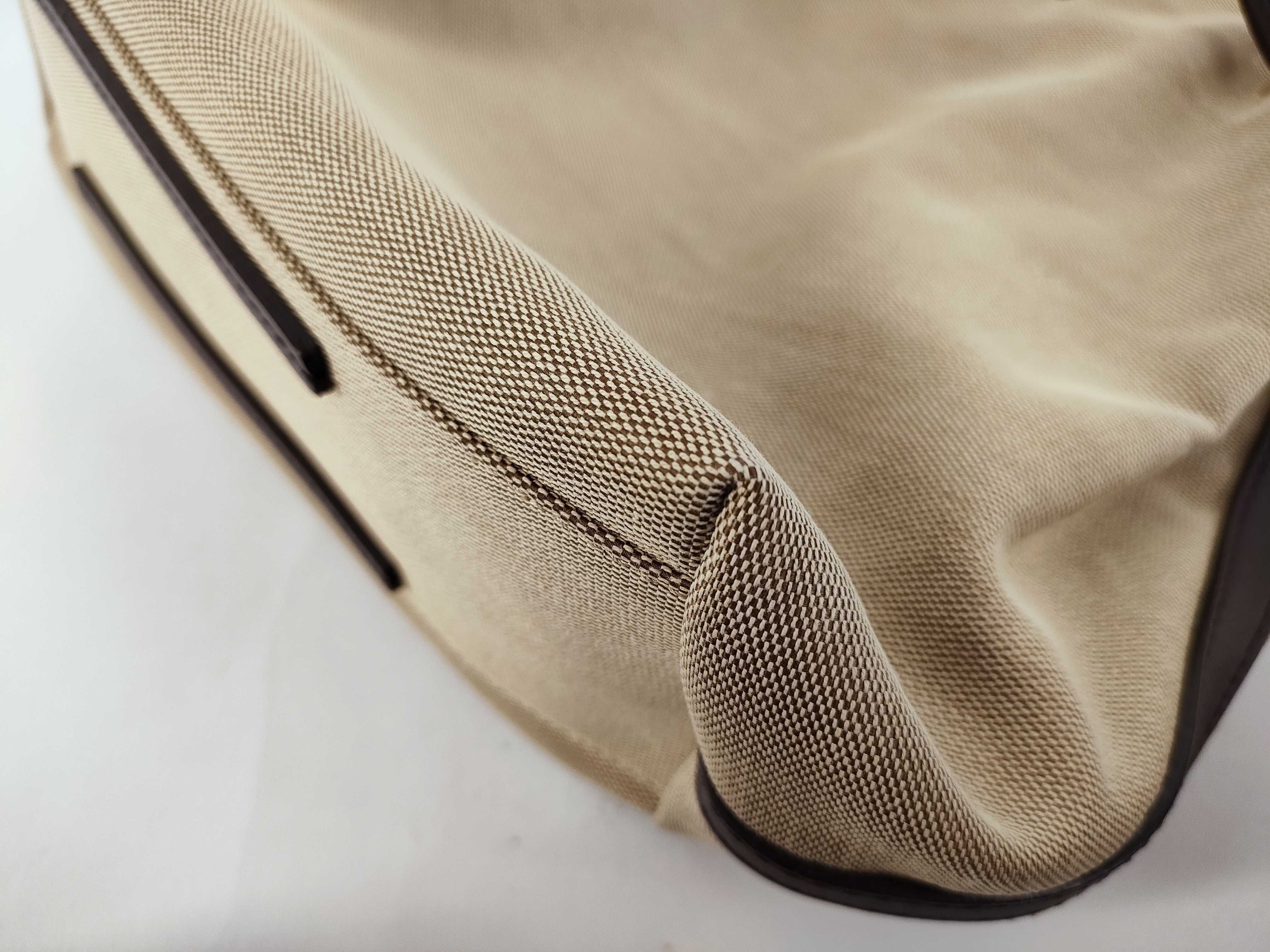 GG Canvas Drawstring Bag, Brown Handbag — view 6