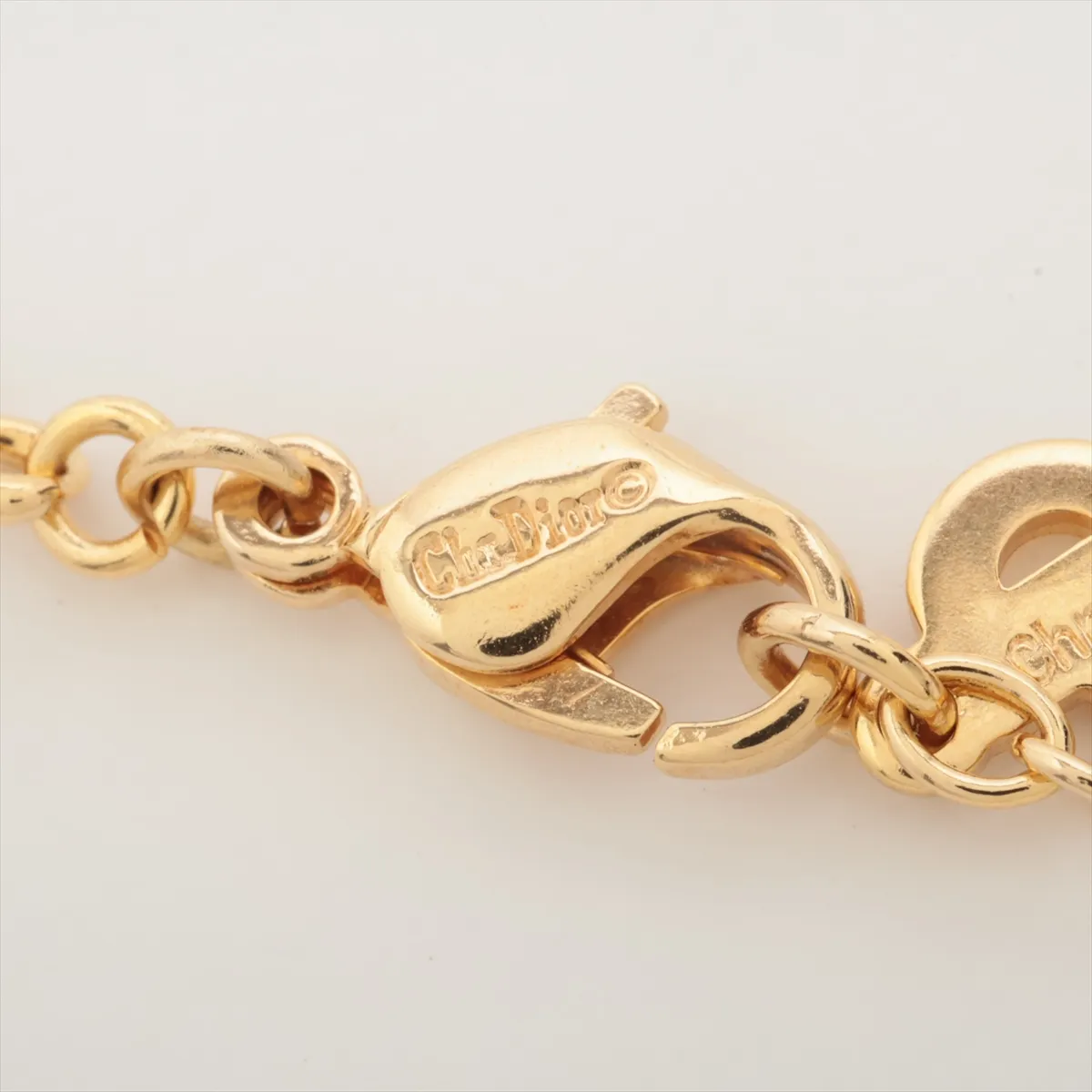 logo necklace, GP gold, — view 4