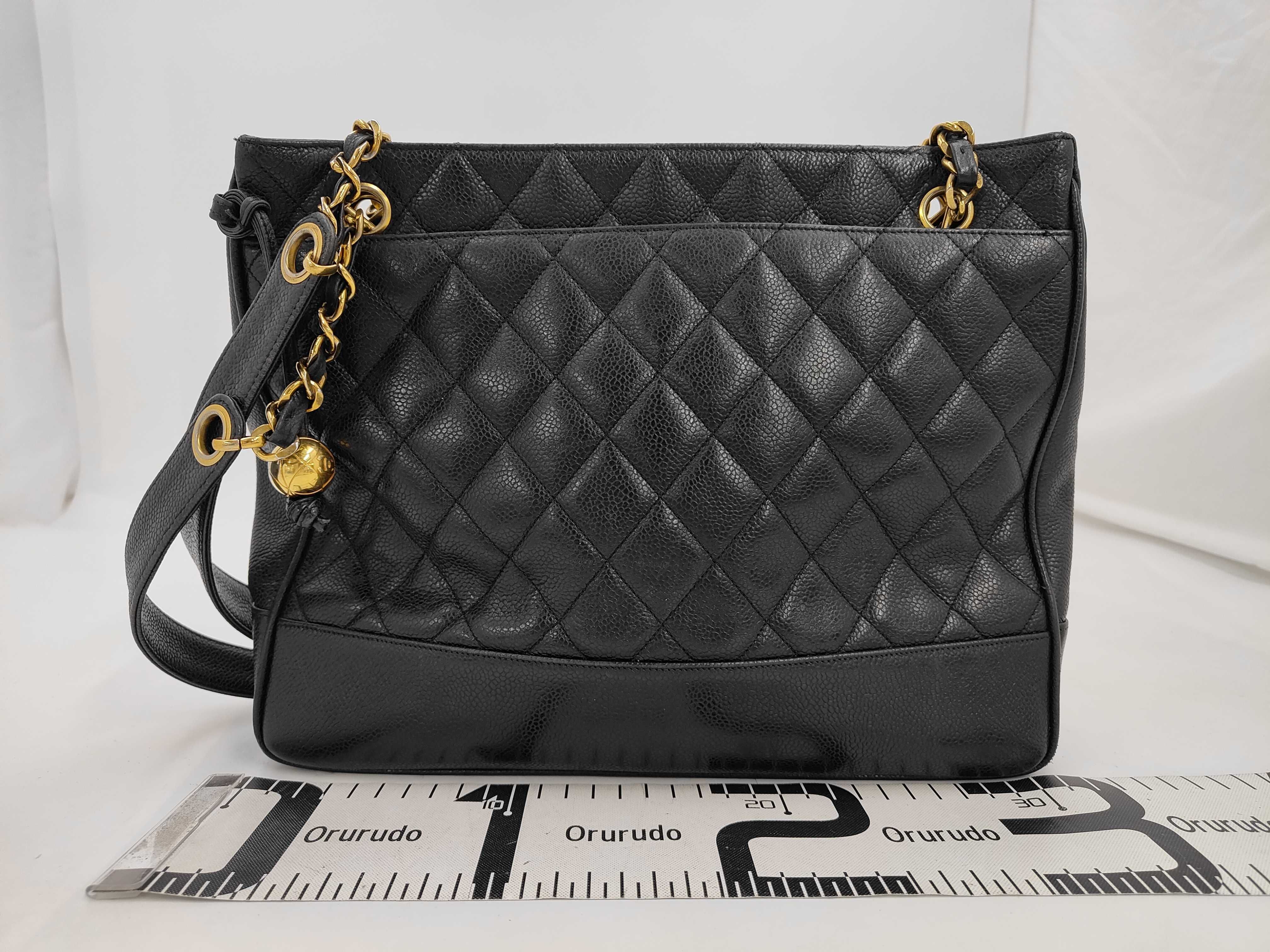 Caviar Skin Matelassé Shoulder Bag — view 2