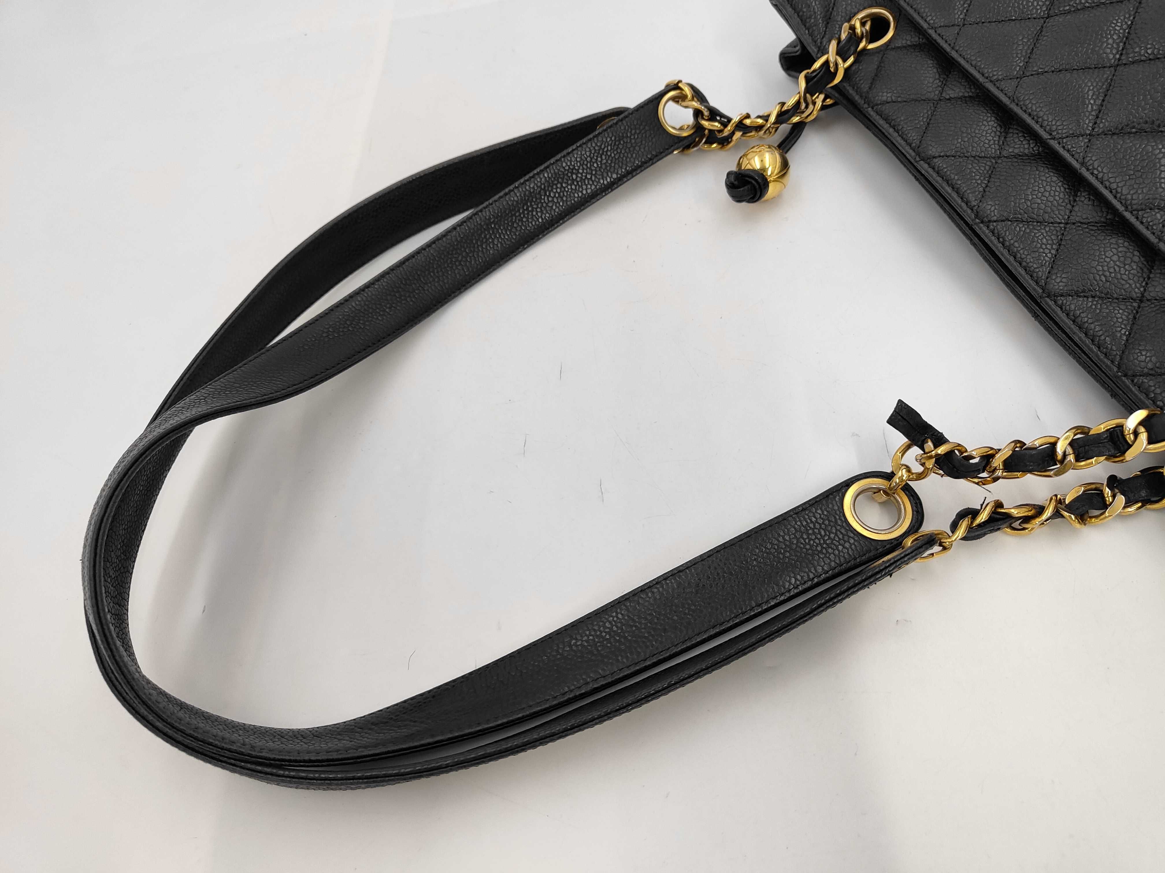 Caviar Skin Matelassé Shoulder Bag — view 4