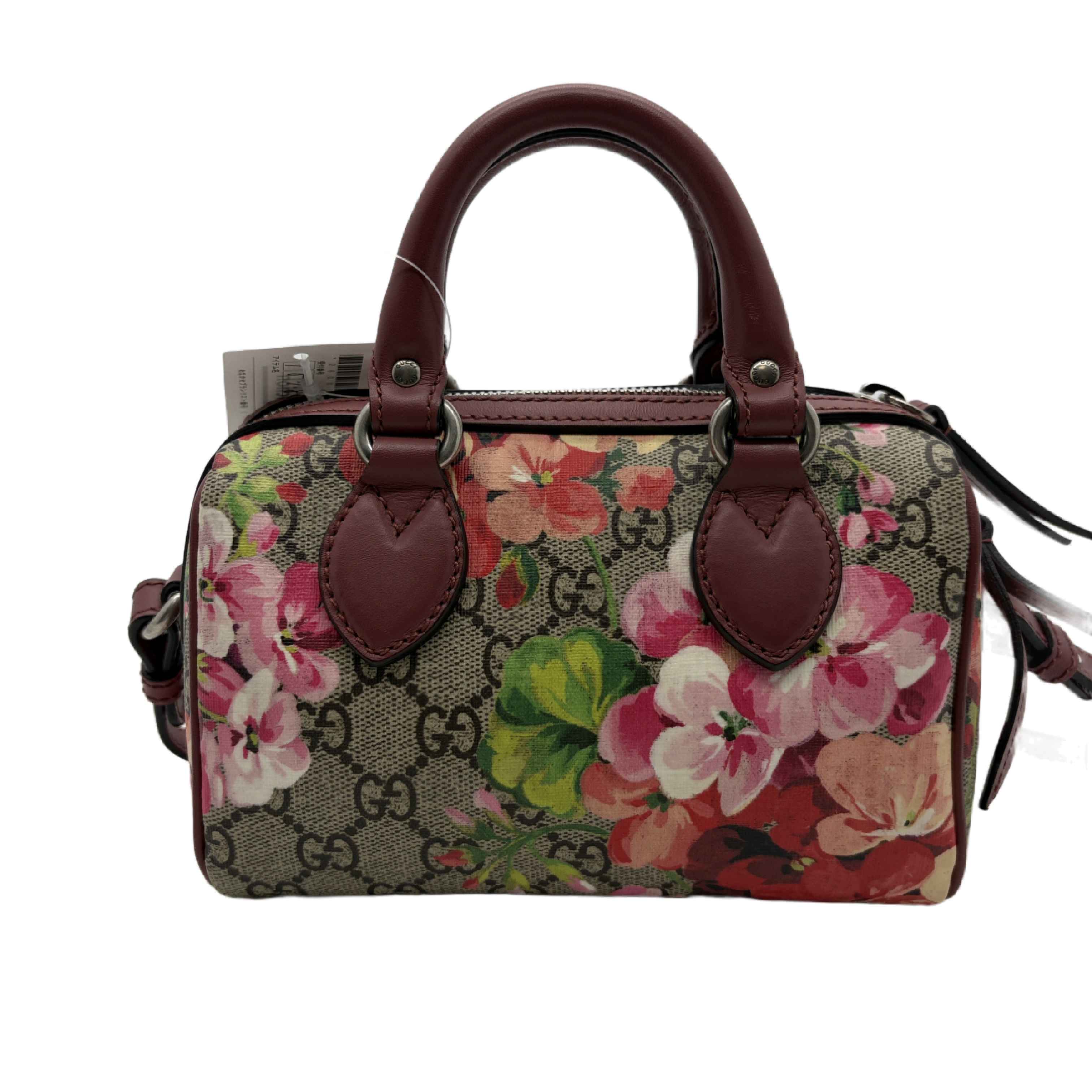 GG Supreme Blooms Two-Way Boston Bag Shoulder Bag