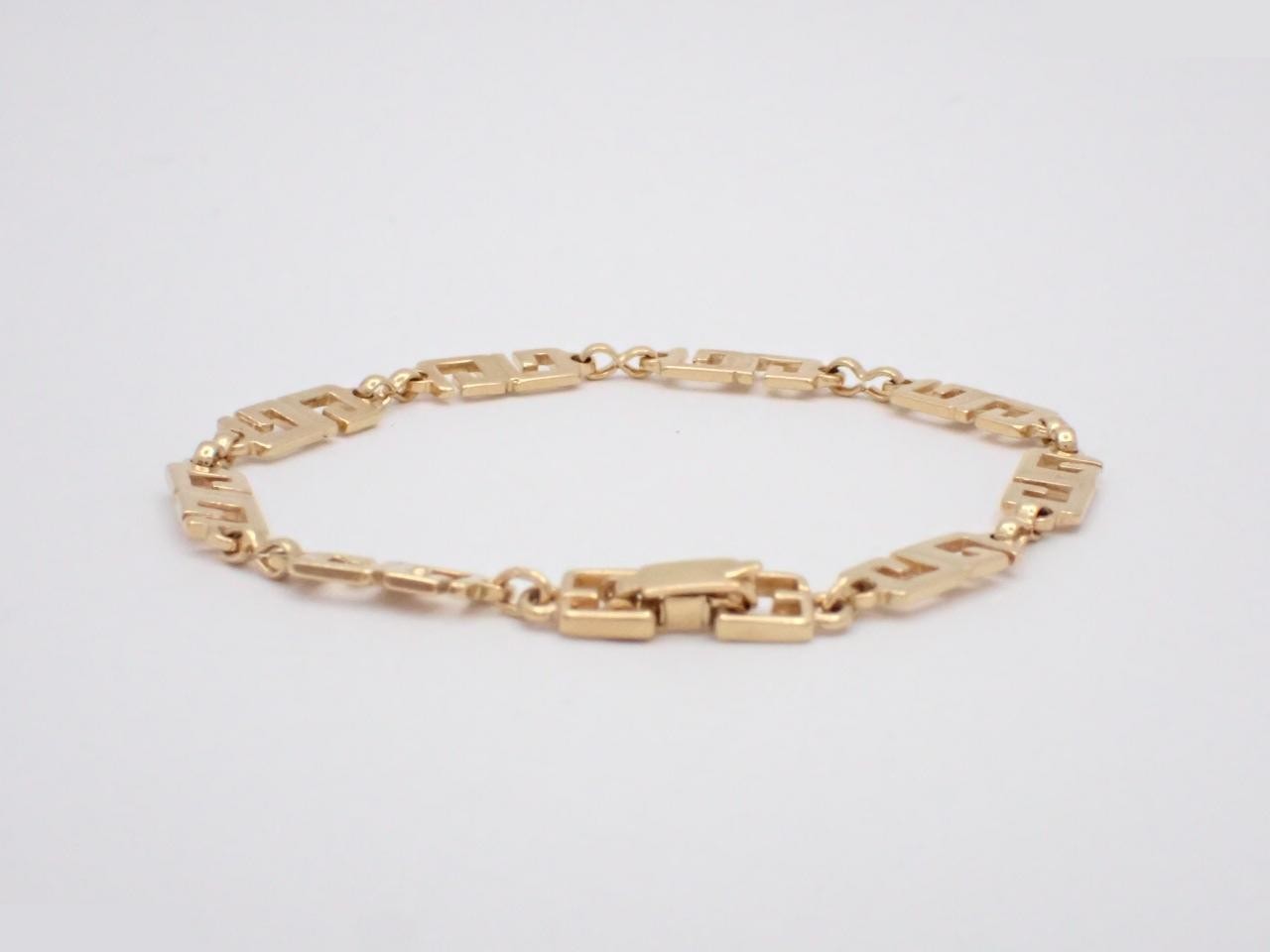 Other items in the line: Precious metal bracelets and bangles (metal), wrist circumference approximately 18.5 cm. — view 2