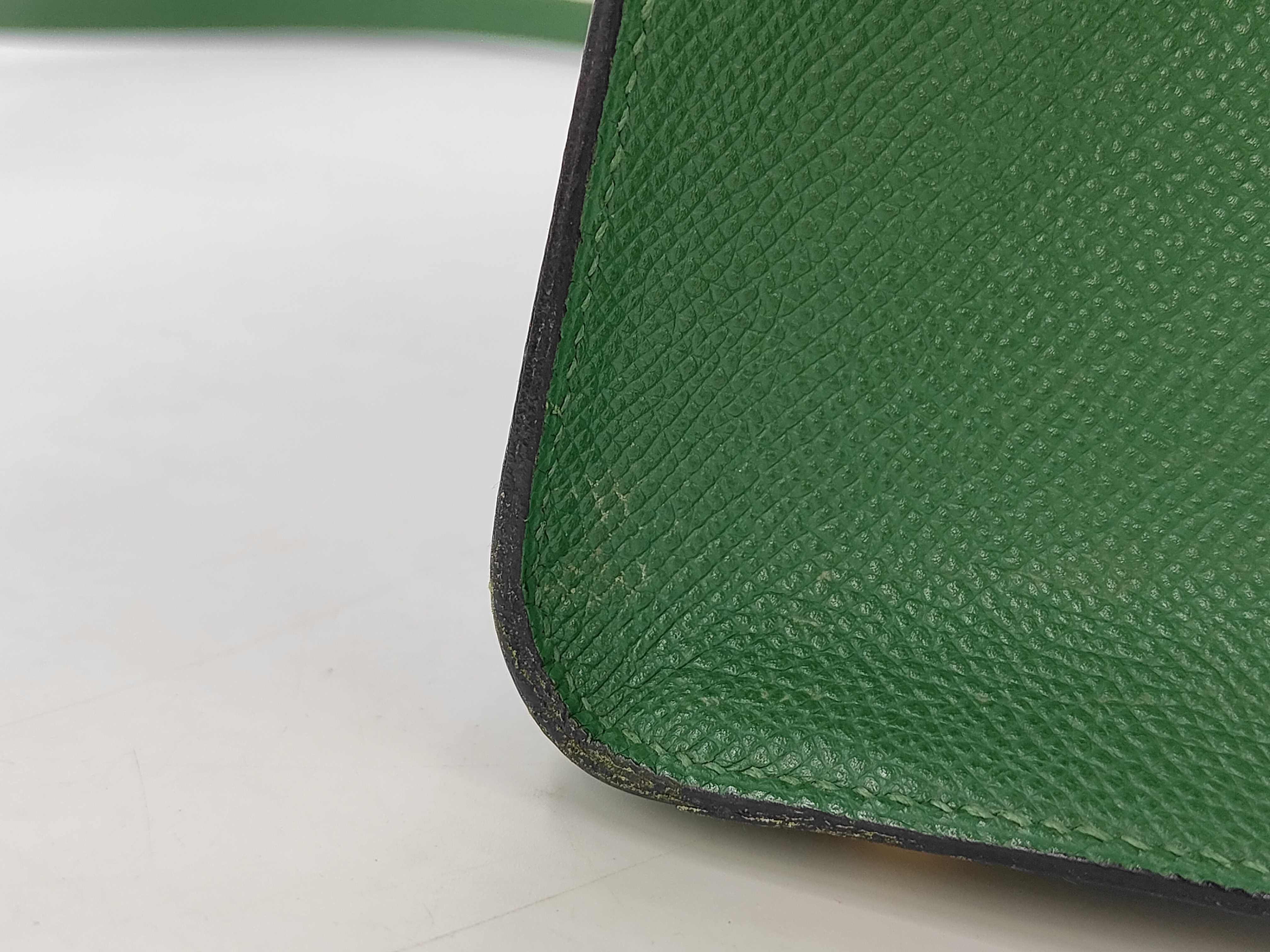 Kelly Sport MM Shoulder Bag, Veau Epsom Leather, Green, H Shoulder Bag — view 13