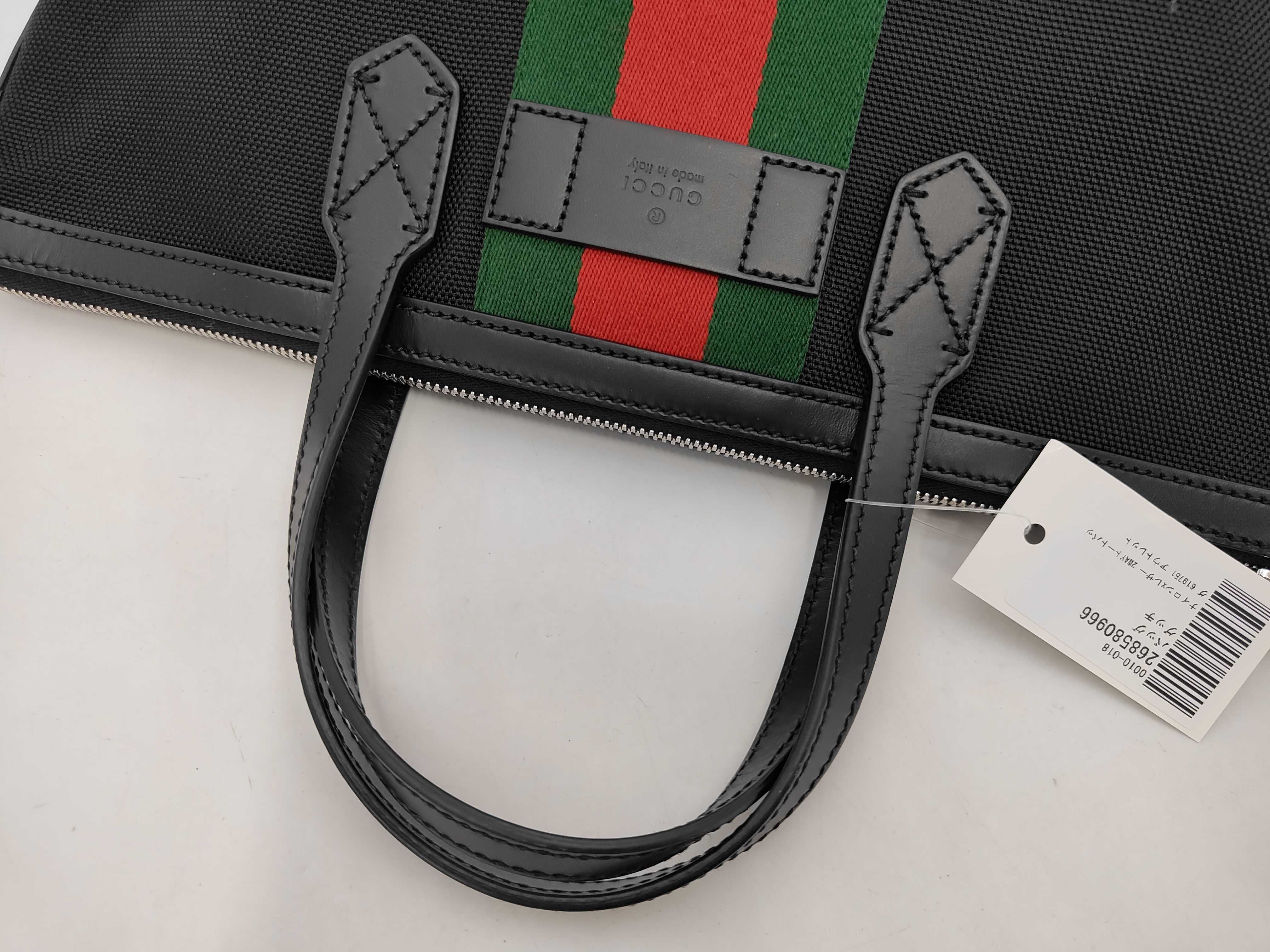 Nylon x Leather 2-Way Tote Bag 619751 Outlet Handbag — view 5
