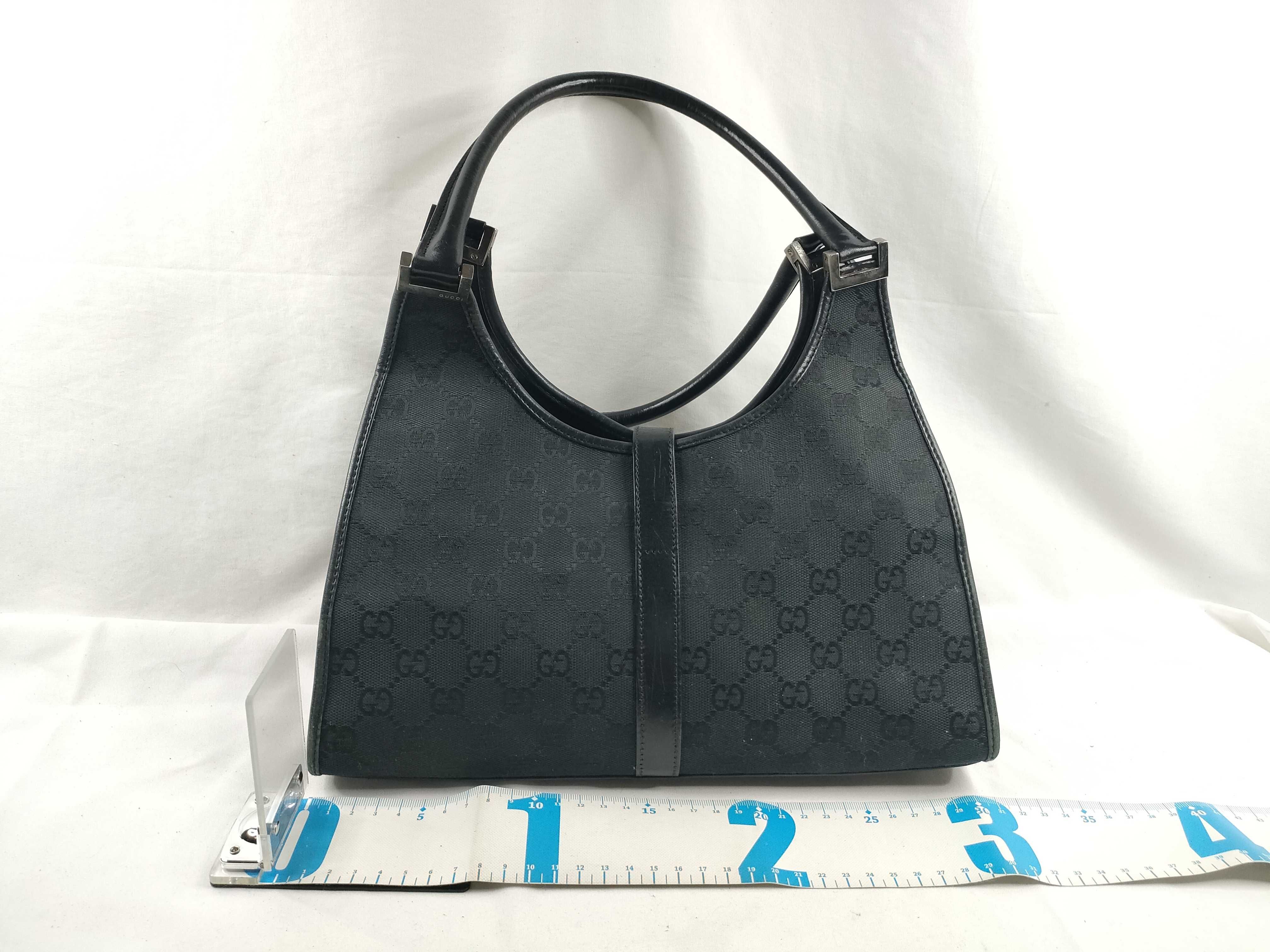 GG Canvas Jackie 002-1067 Black Handbag — view 2