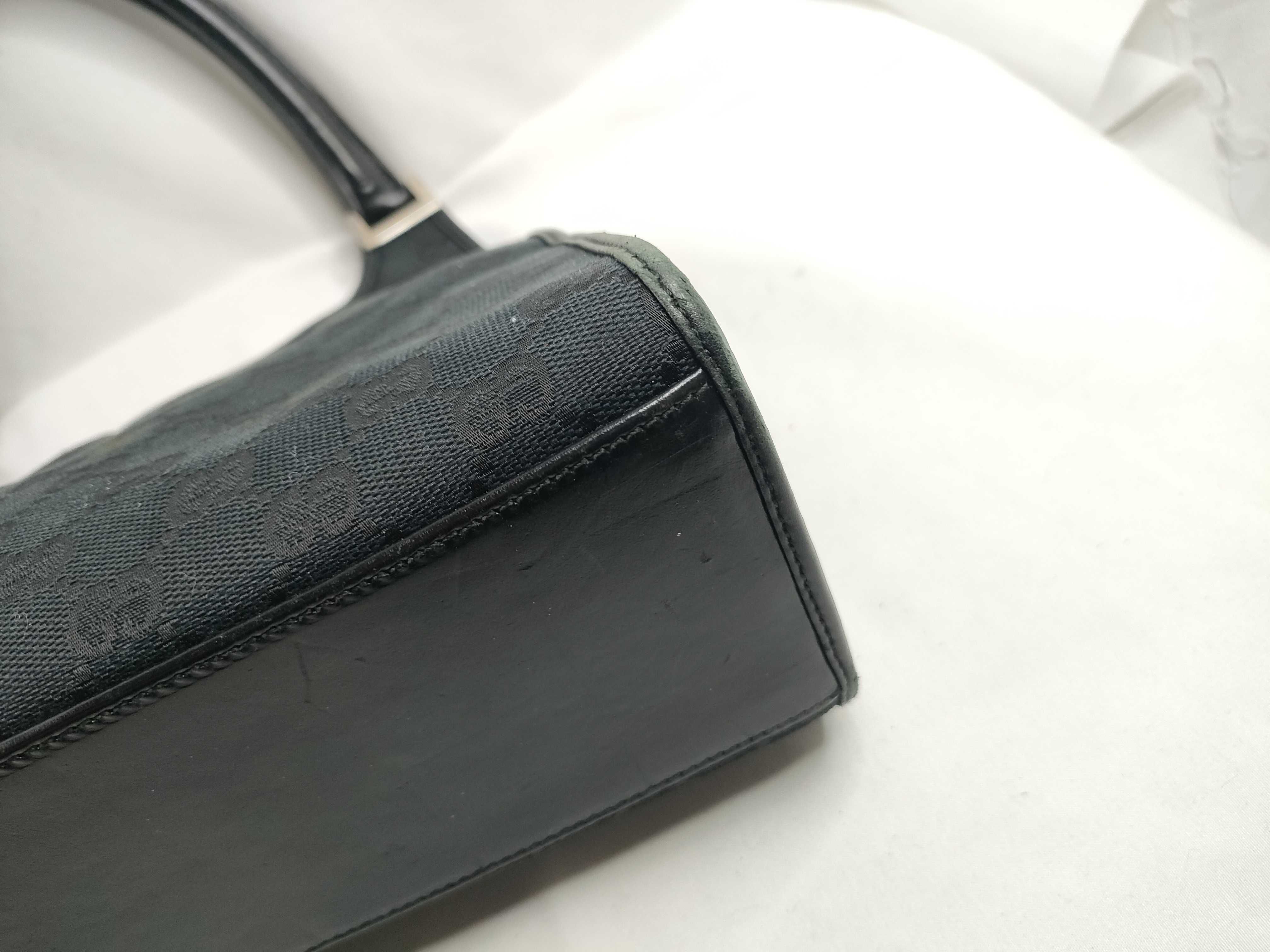 GG Canvas Jackie 002-1067 Black Handbag — view 5