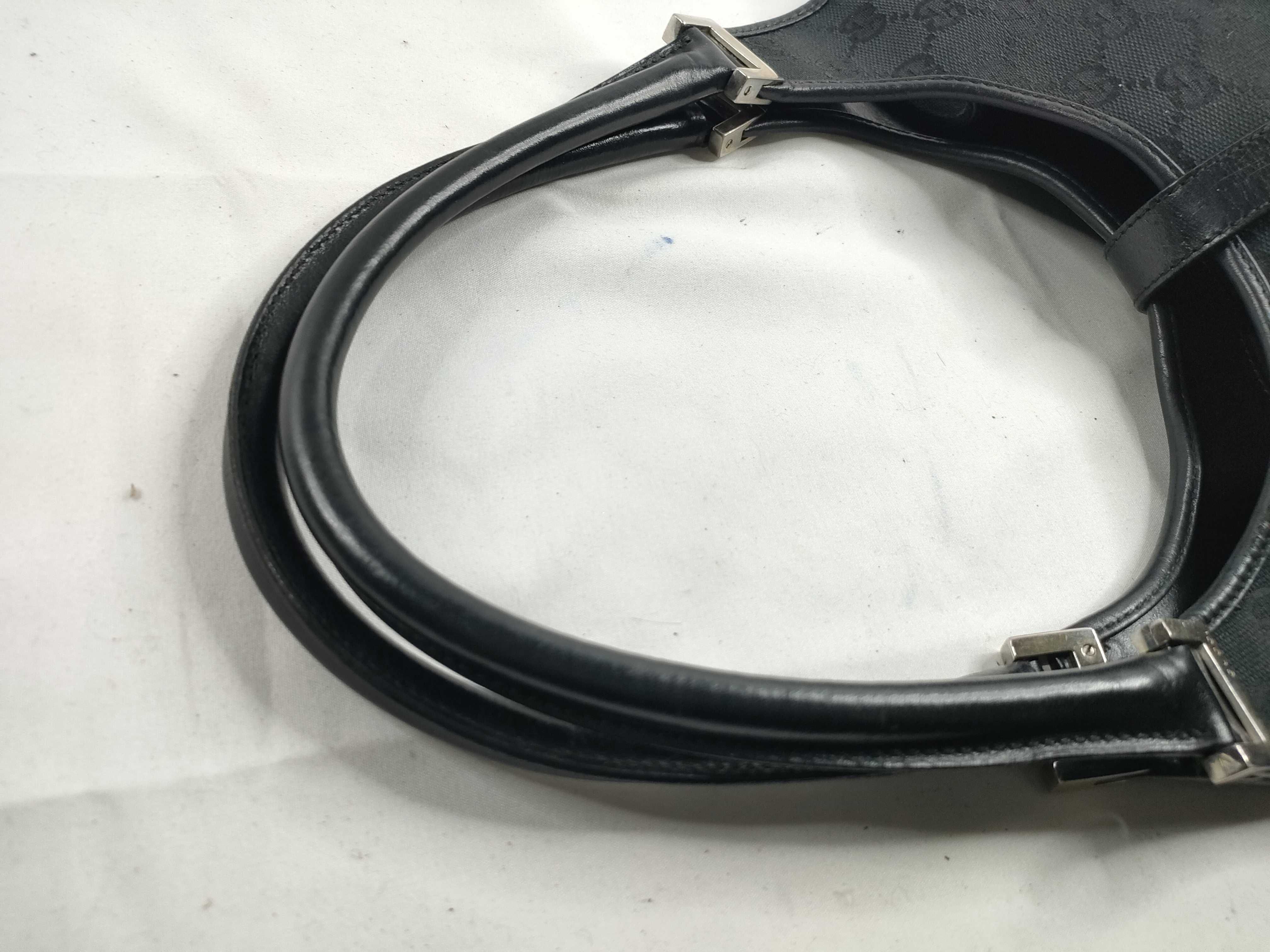 GG Canvas Jackie 002-1067 Black Handbag — view 6