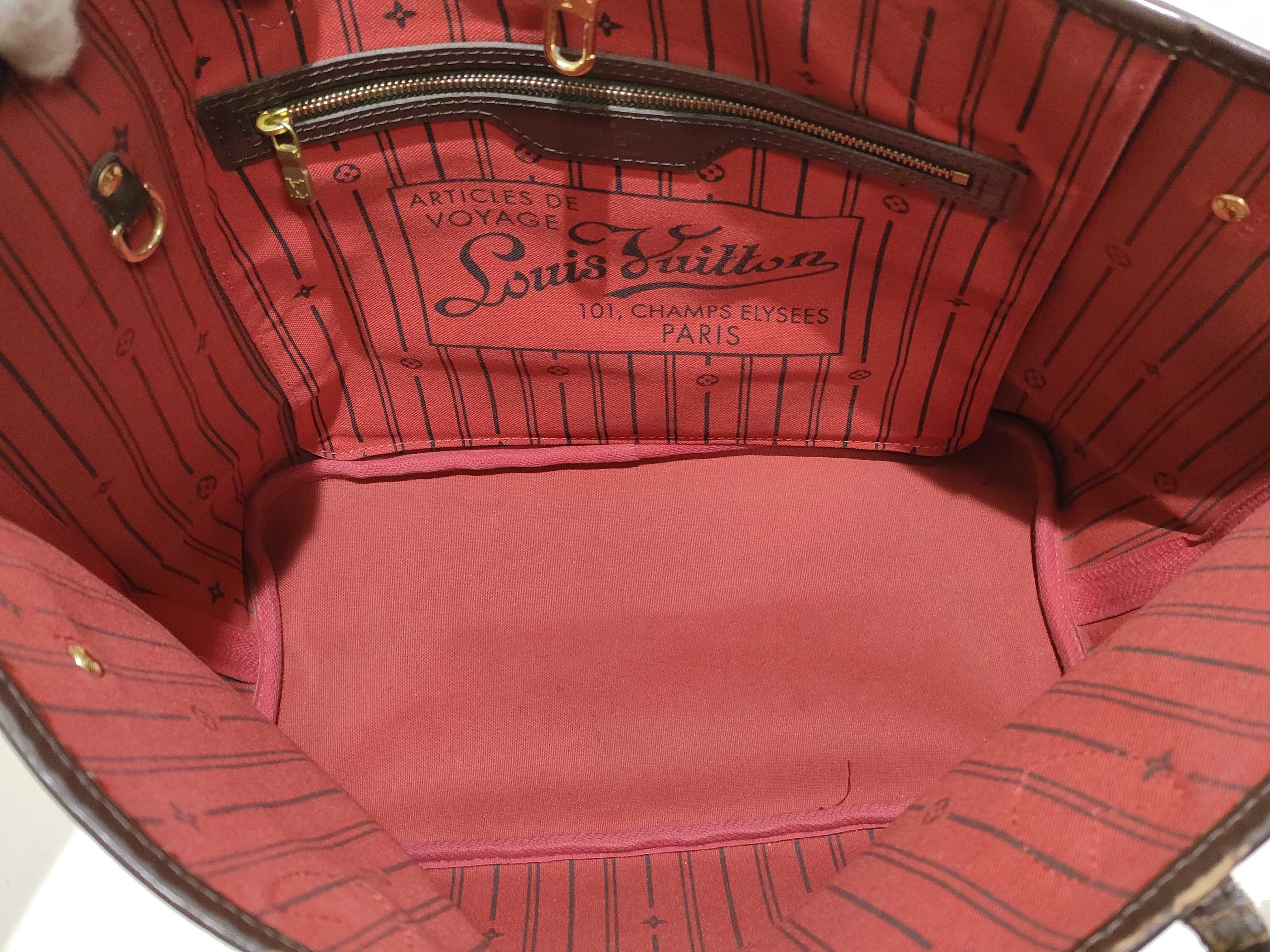 Damier Neverfull MM N51105 CA2161 Tote Bag — view 8